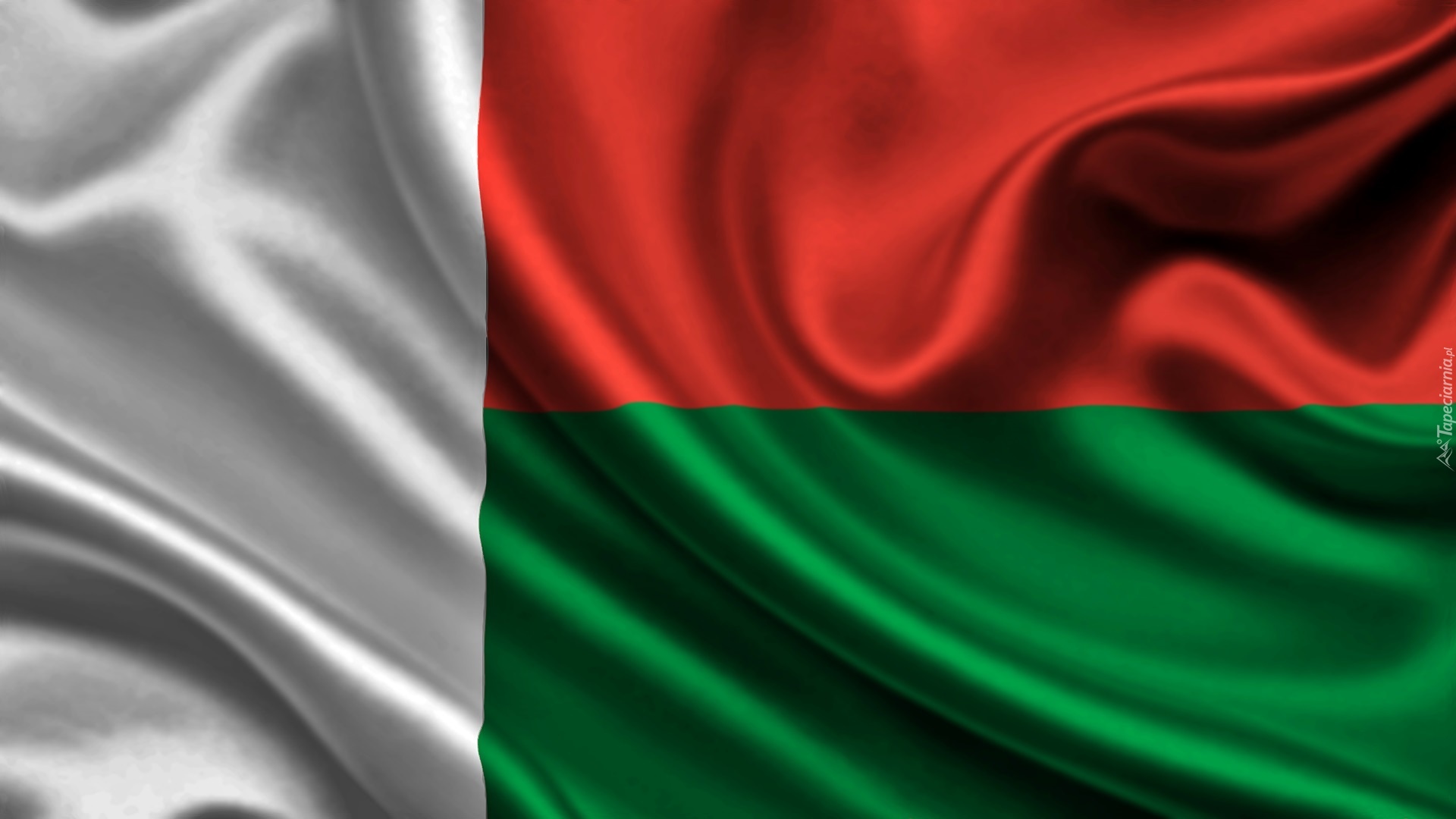 Flaga, Madagaskaru