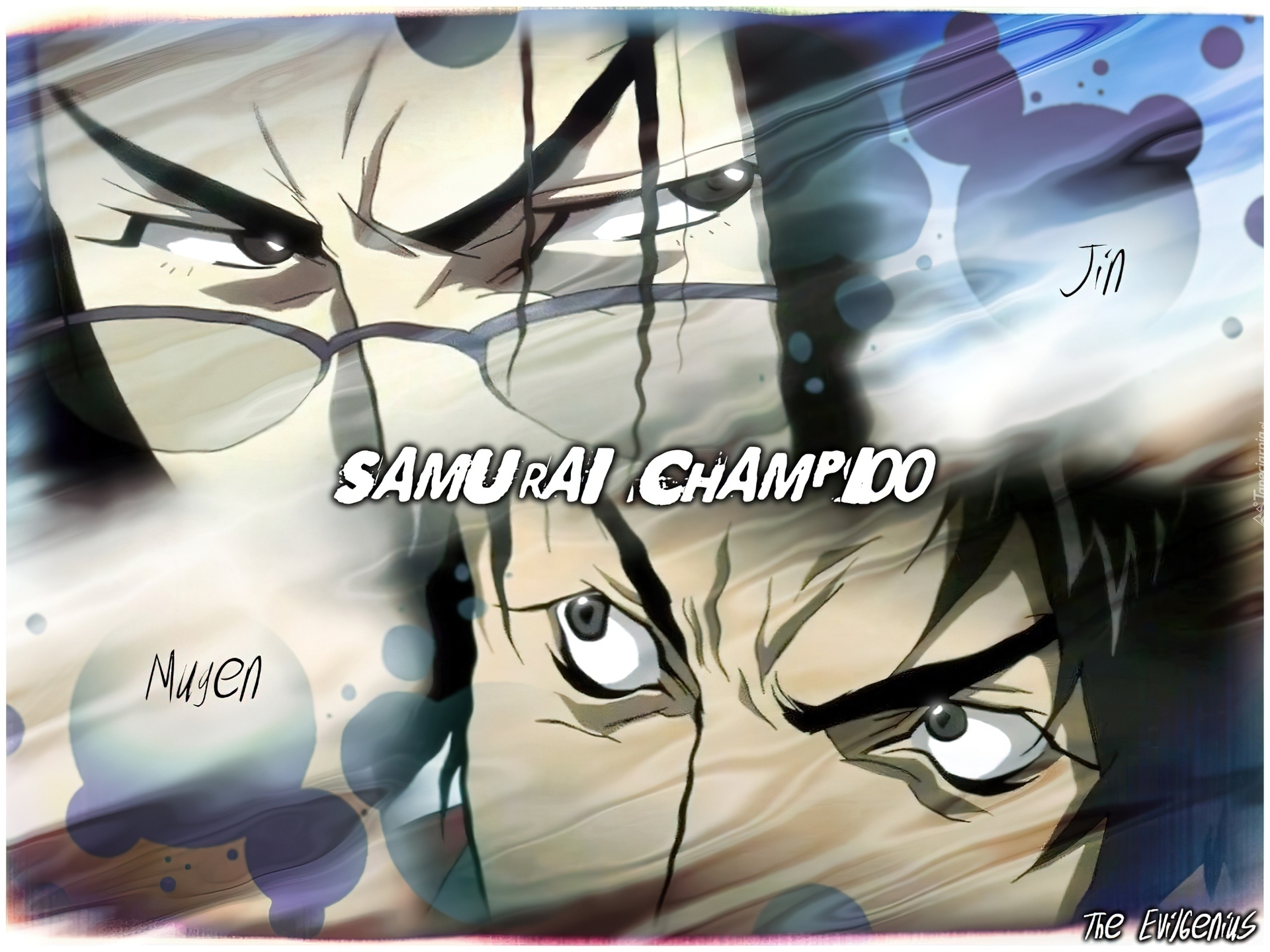 Samurai Champloo, oczy, okulary