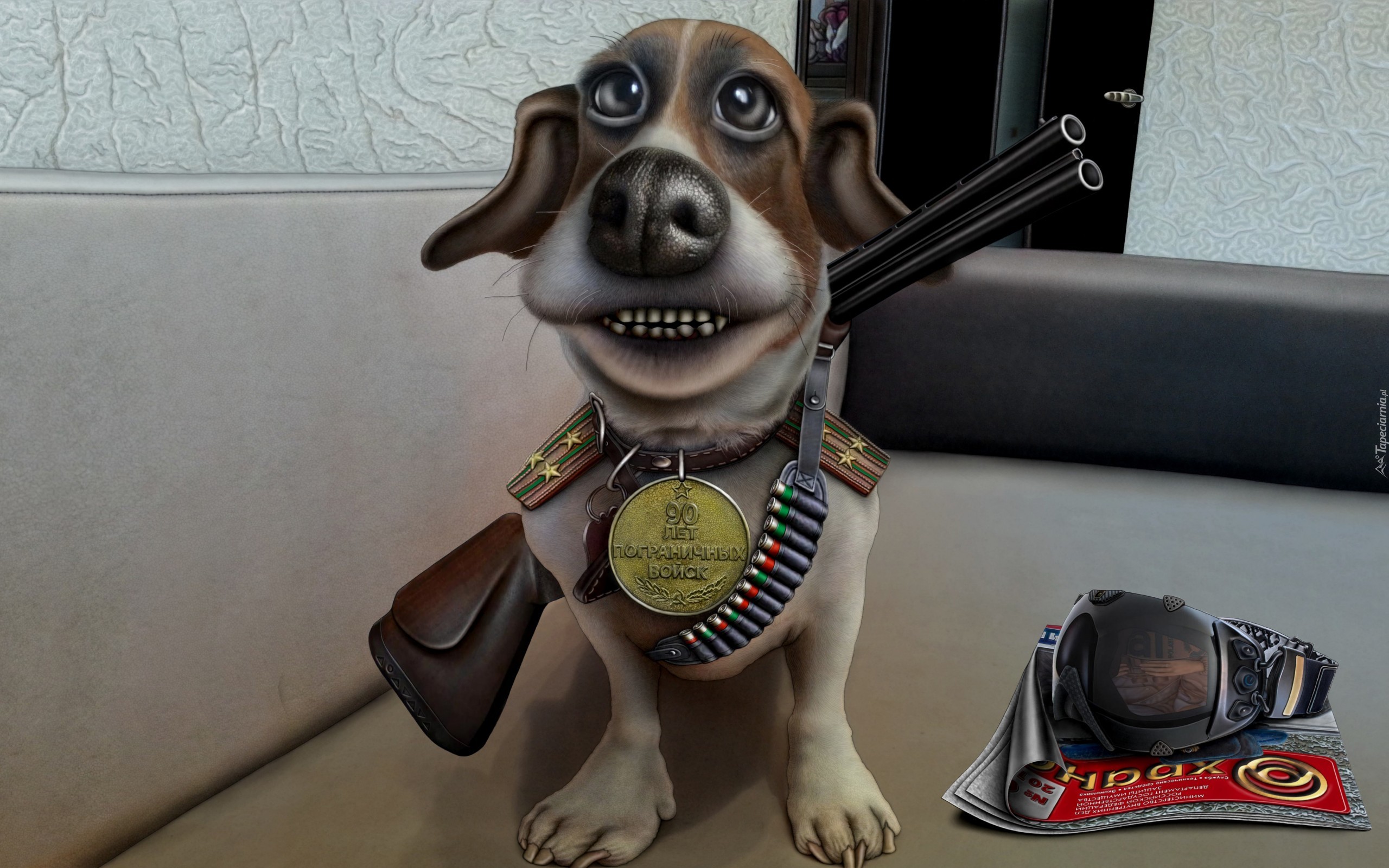 Pies, Broń, Medal