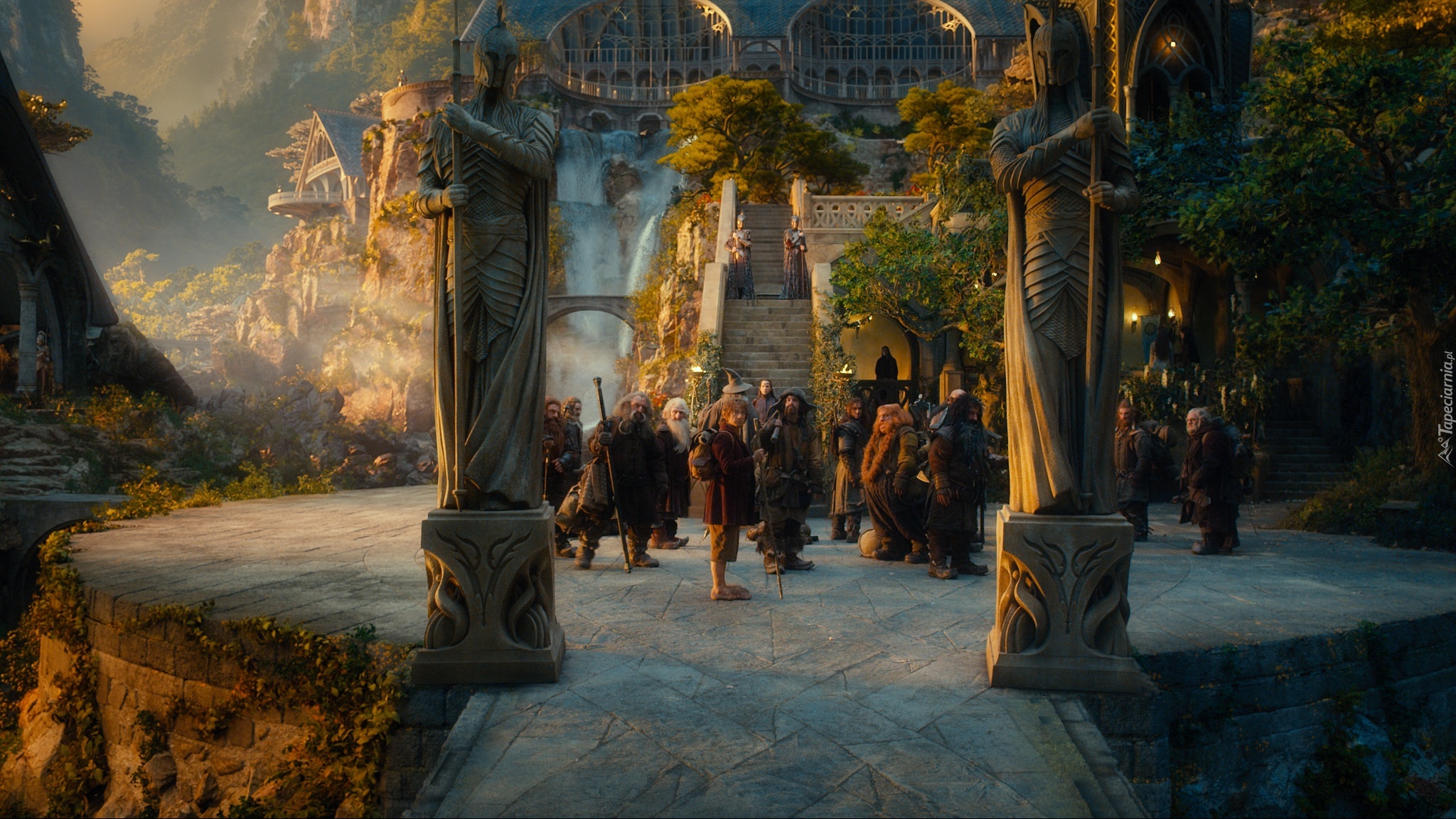Hobbit, Pałac, Postacie