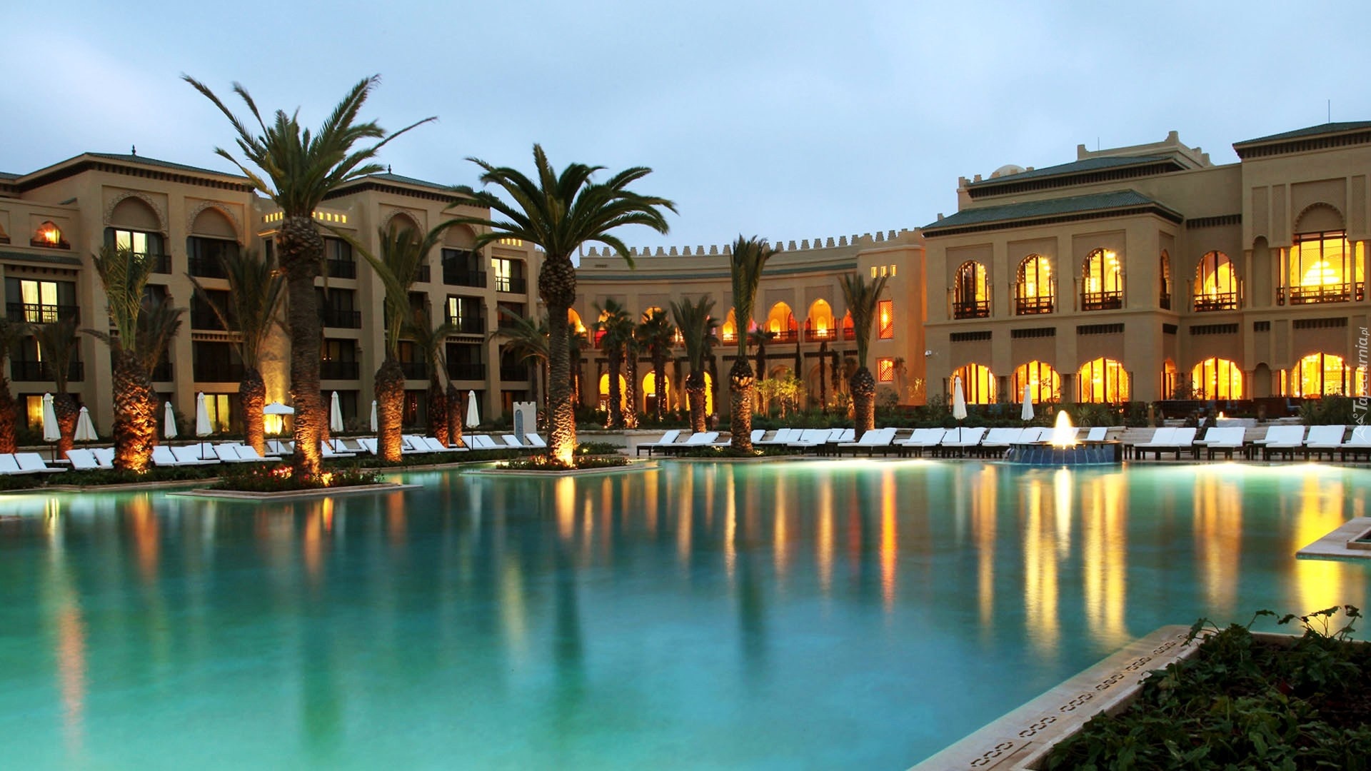 Hotel, Basen, Mazagan, Maroko