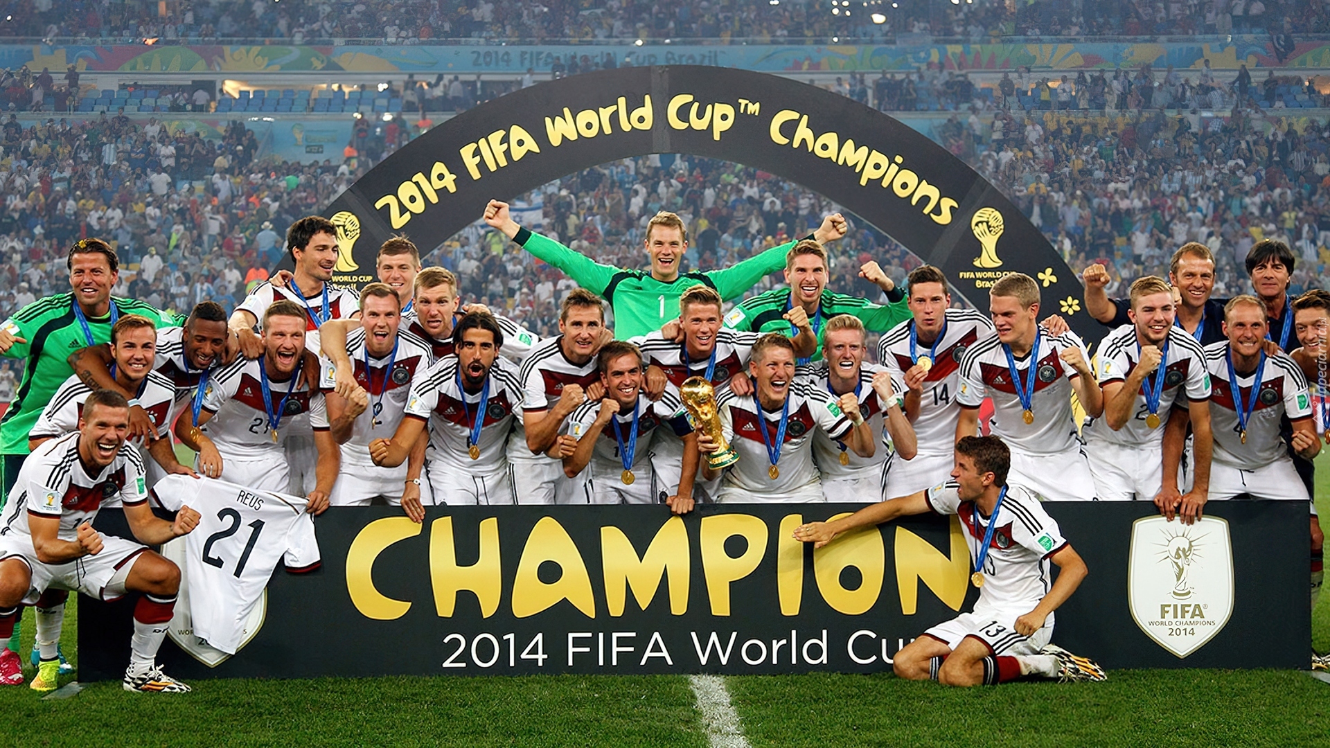 Niemcy, Piłkarze, Mistrzowie Świata