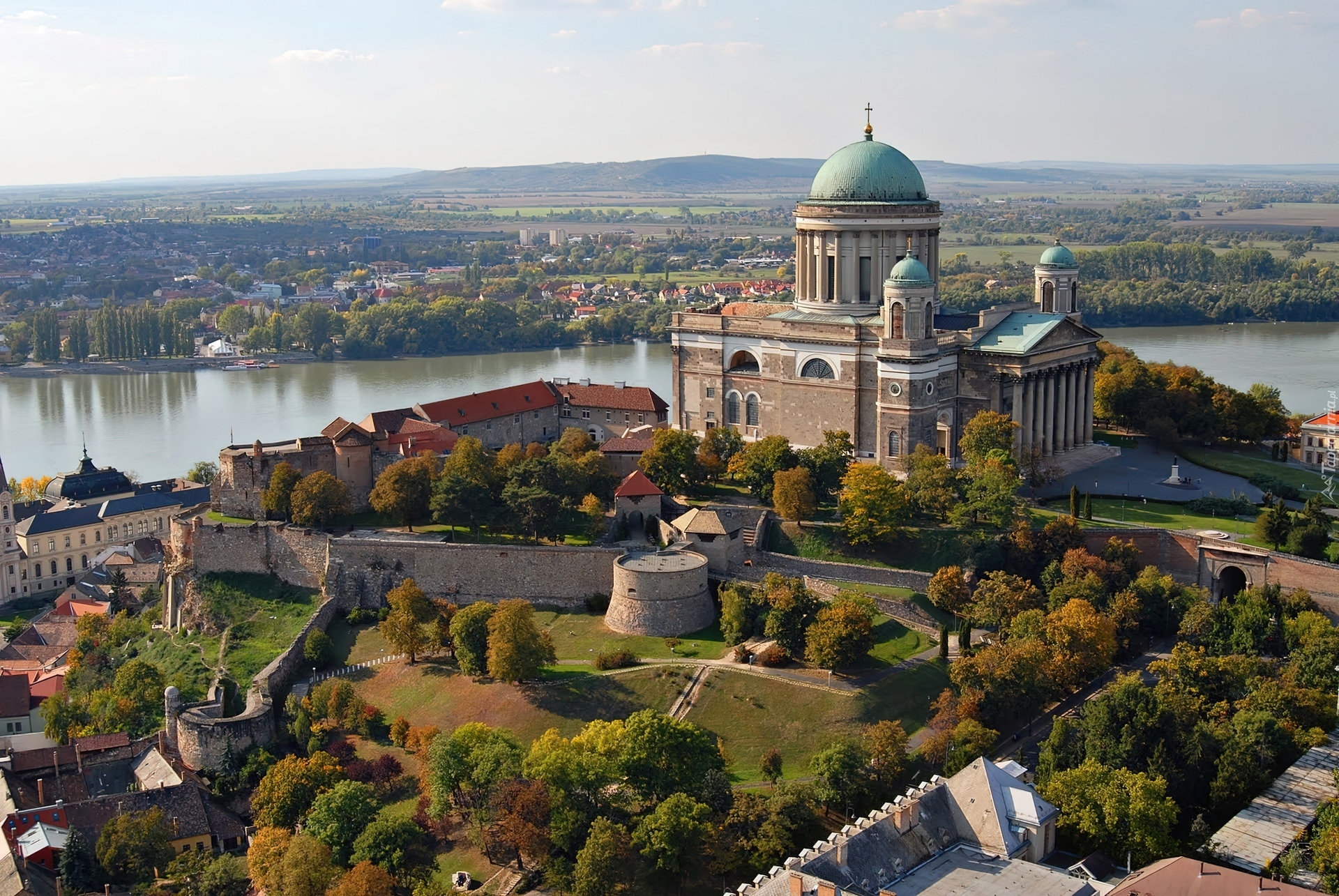Esztergom, Węgry, Panorama