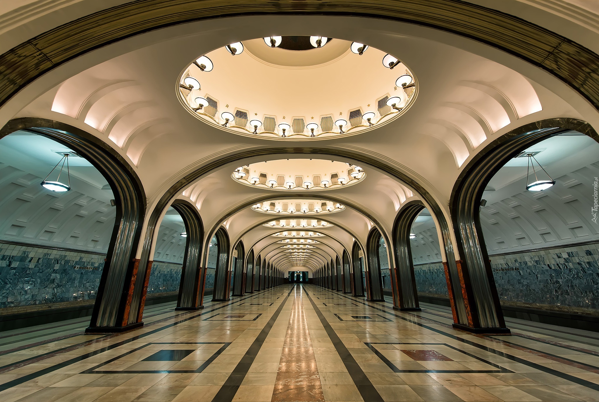 Moskwa, Metro, Peron