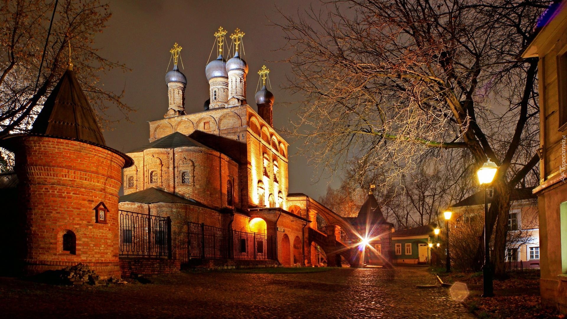 Kościół, Prawosławny, Moskwa, Rosja, Cerkiew