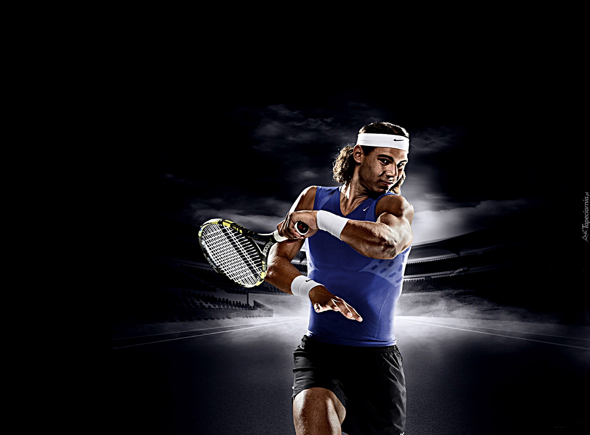 Rafael Nadal, tenis, sport, rakieta tenisowa