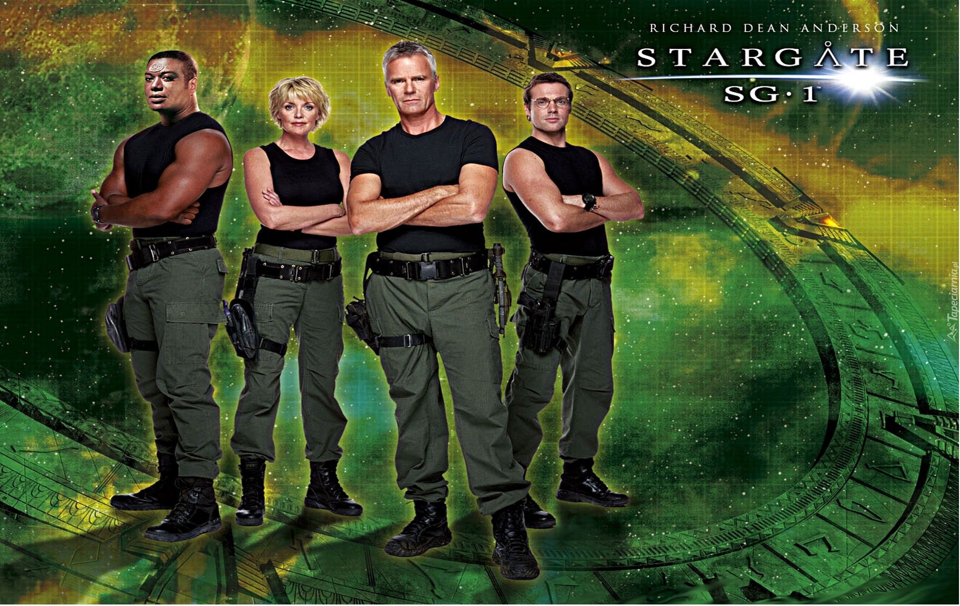 Gwiezdne wrota, Stargate SG 1, Christopher Judge, Amanda Tapping, Richard Dean Anderson, Michael Shanks, Serial