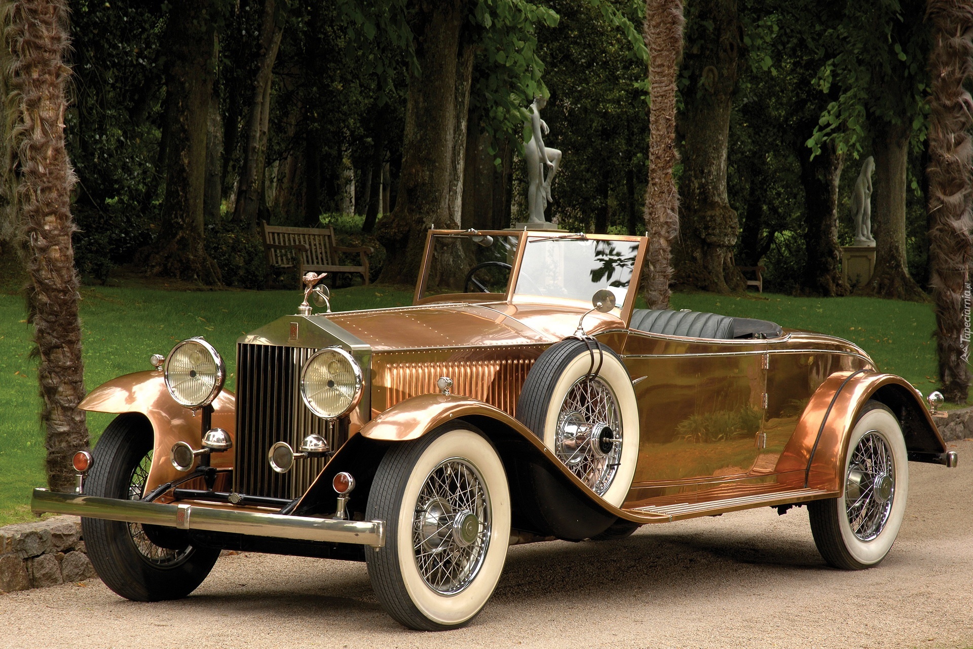 Stary, Złoty, Rolls- Royce