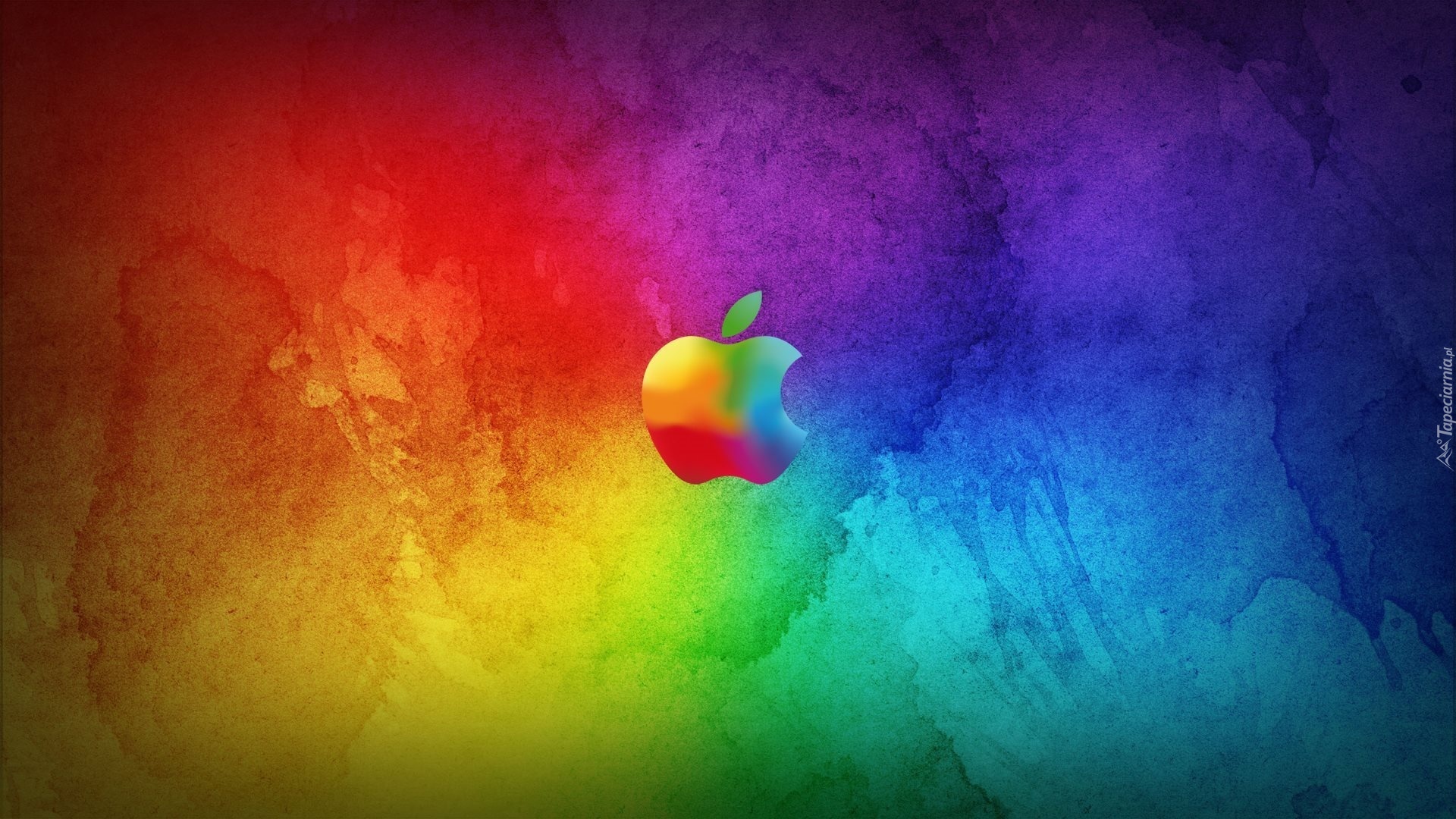 Kolorowe, Logo, Apple