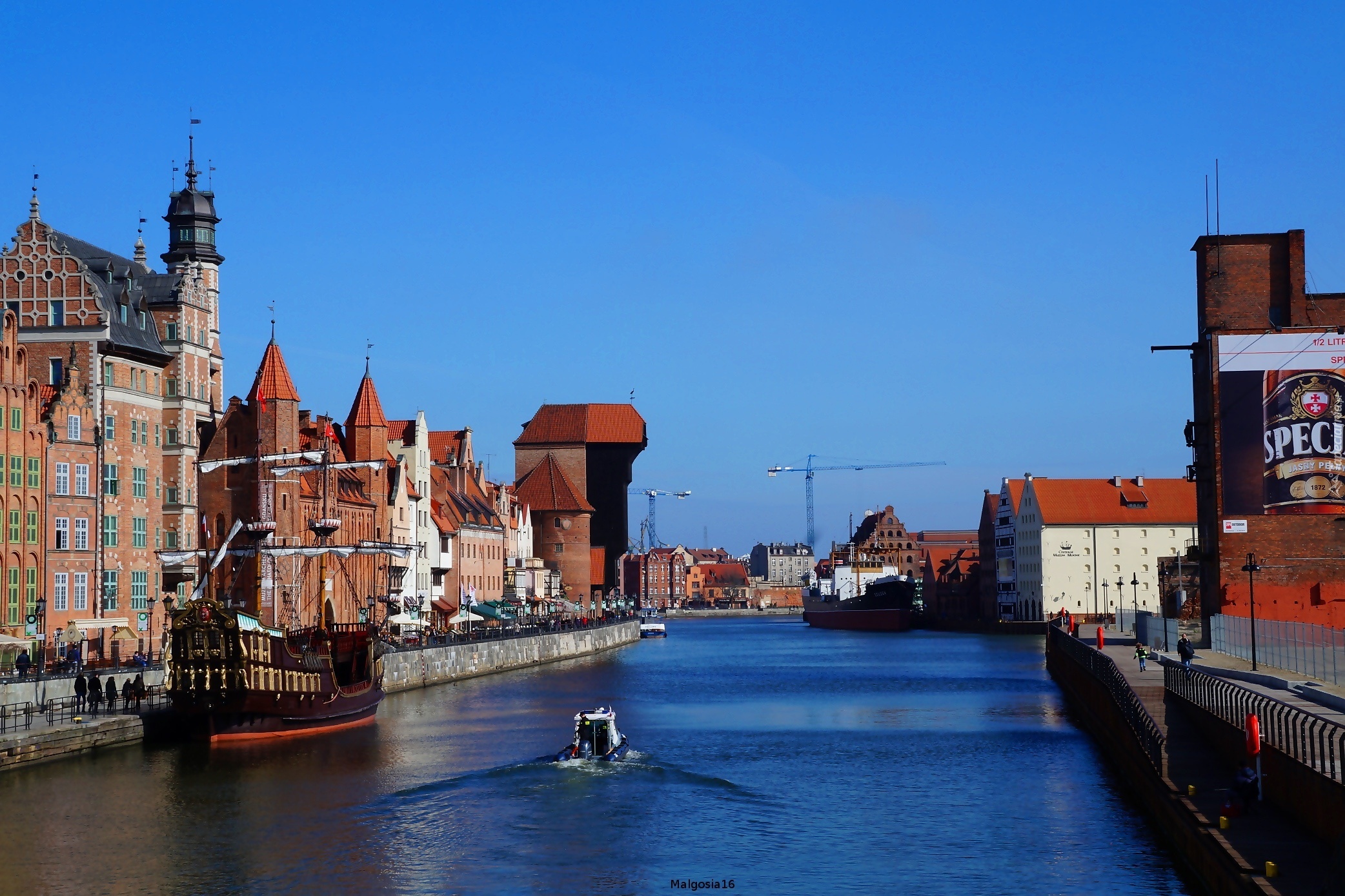 Gdańsk, Stare Miasto, Nabrzeże, Budynki