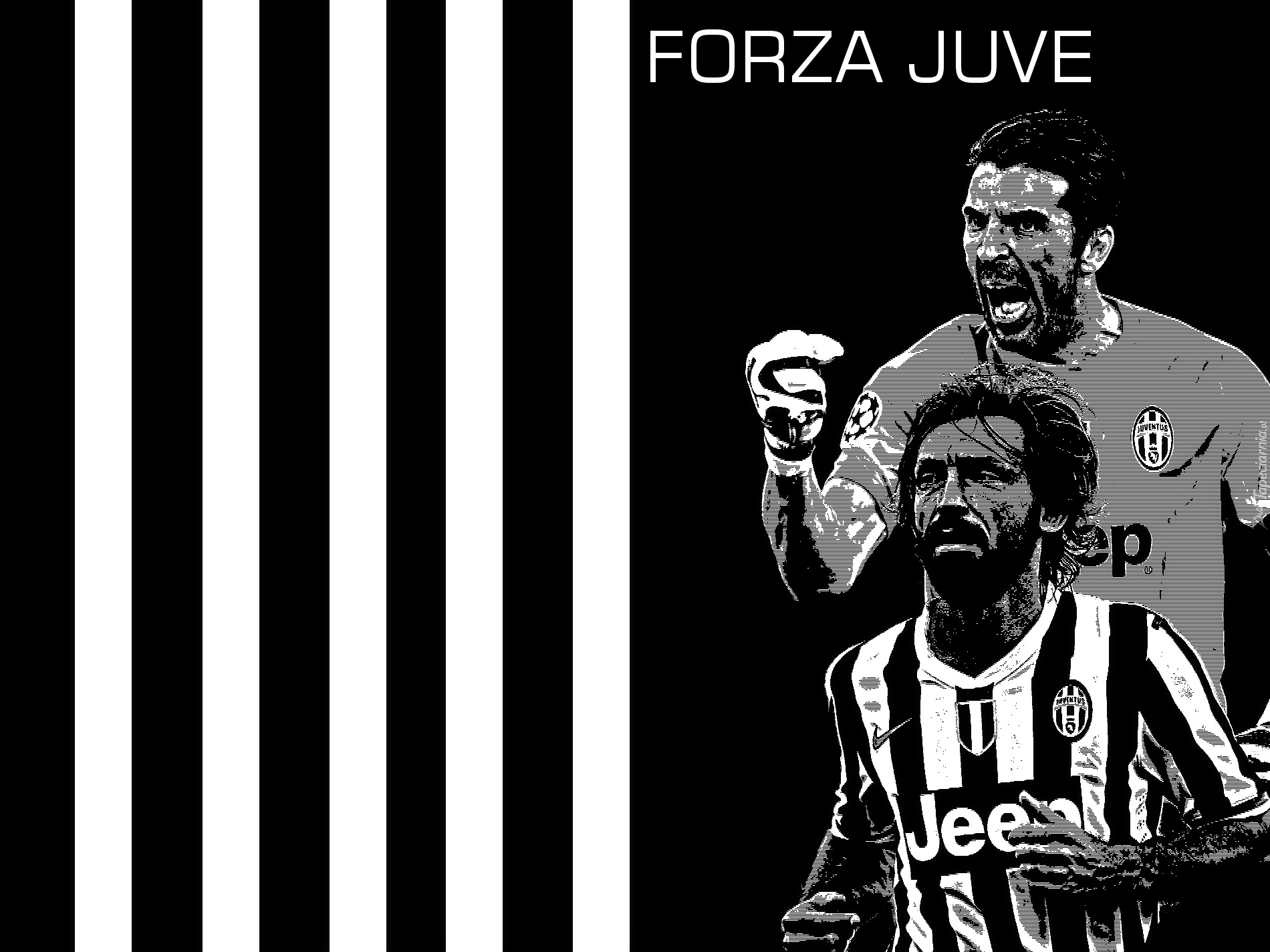 Juventus, Piłka nożna, Forza Juve, Buffon, Pirlo