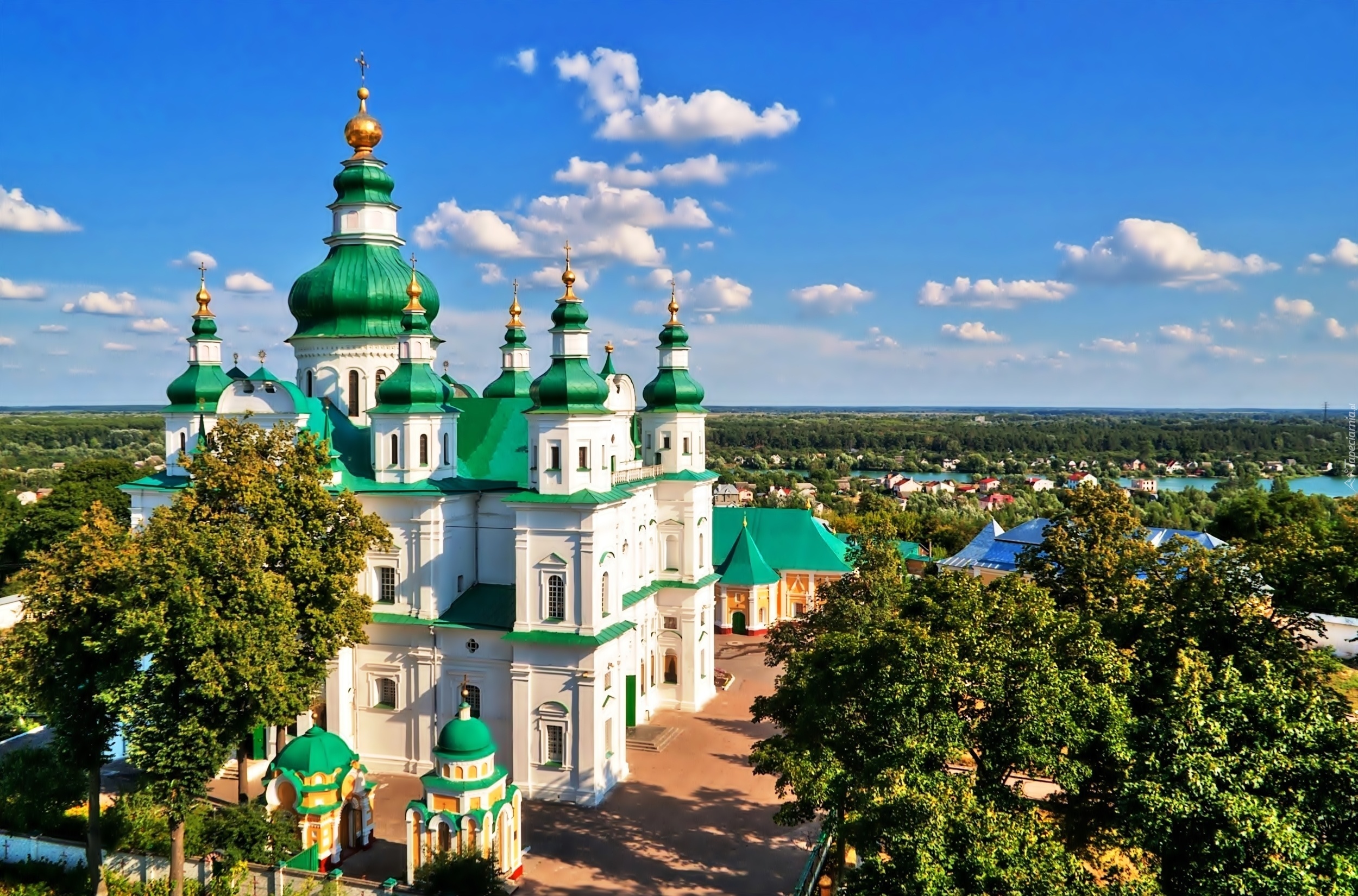 Klasztor, Czernihów, Ukraina