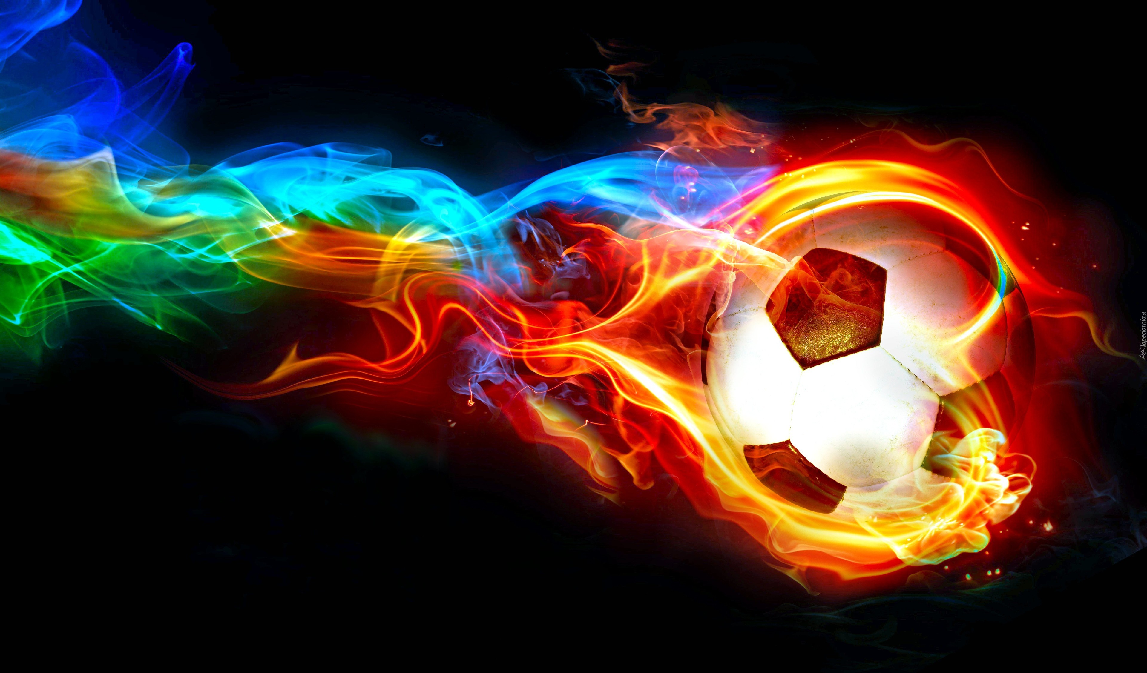 Piłka nożna, Kolorowe ognie