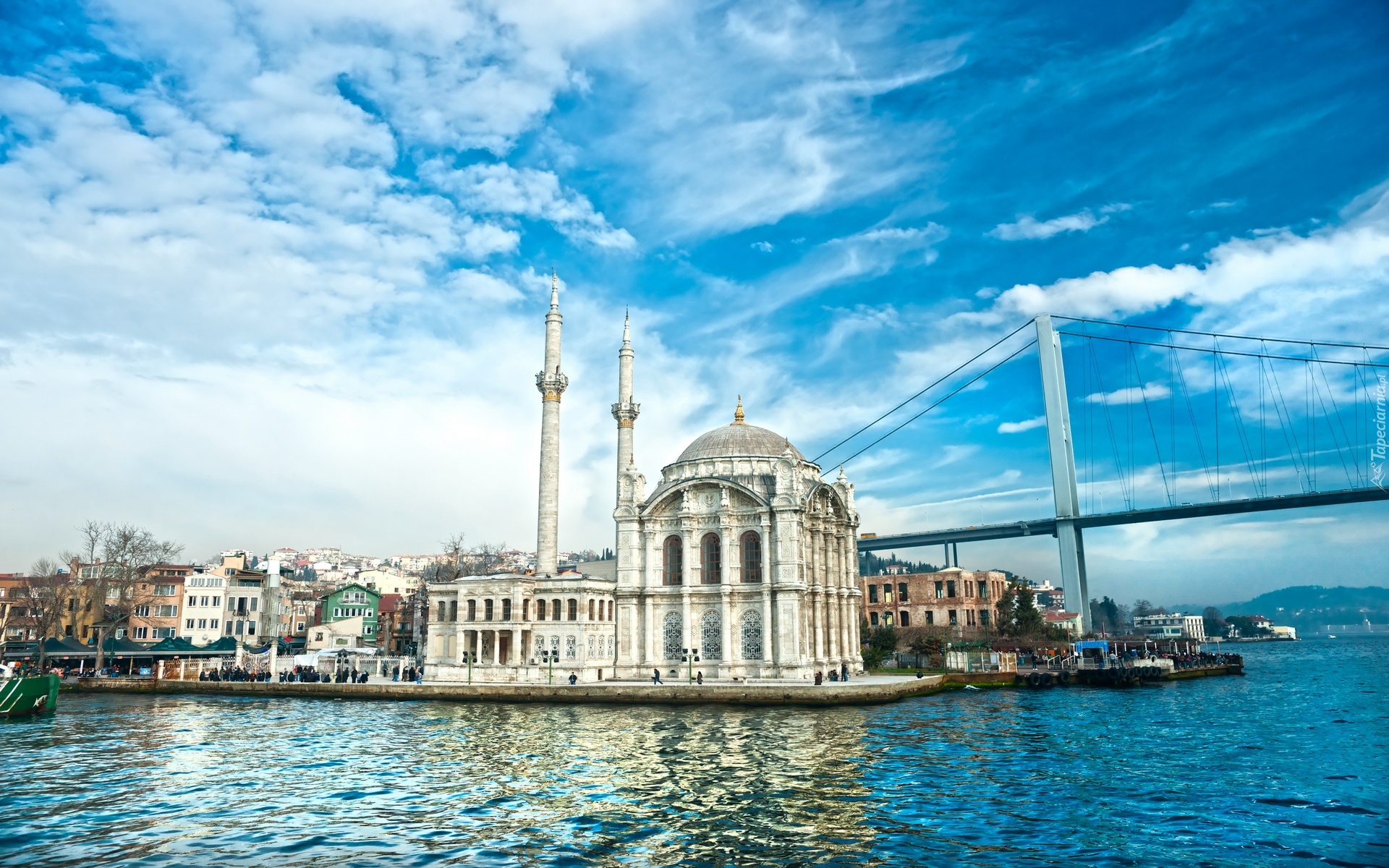 Turcja, Stambuł, Meczet Ortaköy, Most