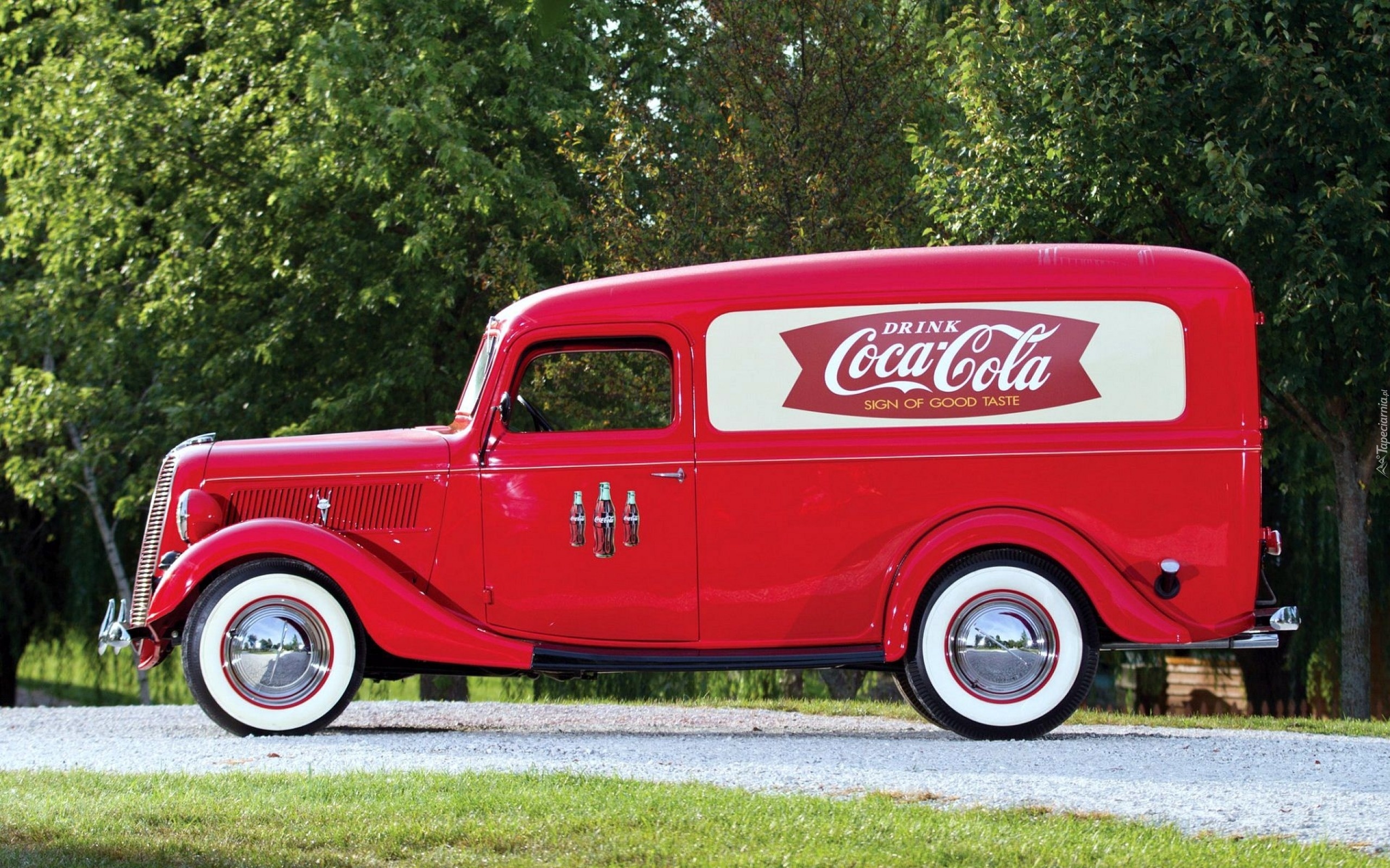 1937, Ford, Panel, "Coca Cola", Van