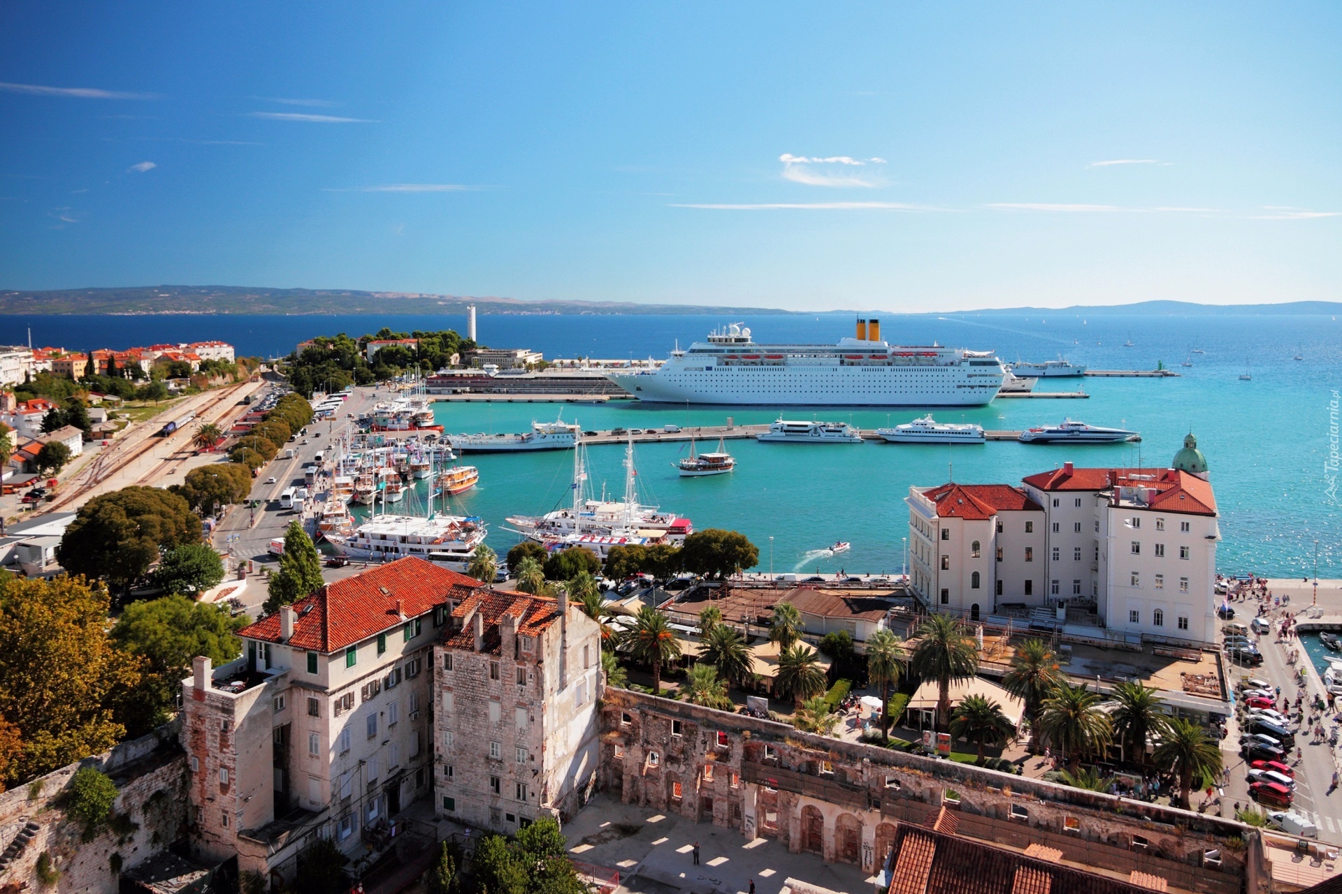 Split, Chorwacja, Port