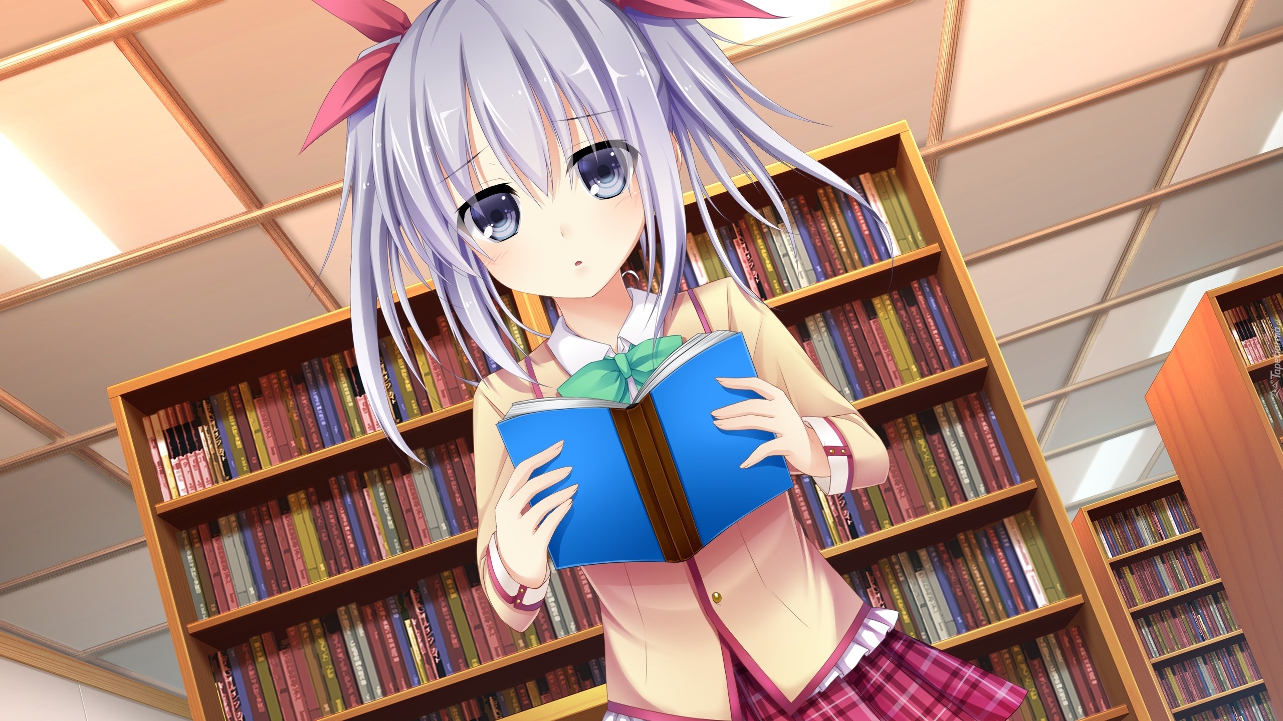 Dziewczyna, Książka, Księgarnia, Manga, Anime