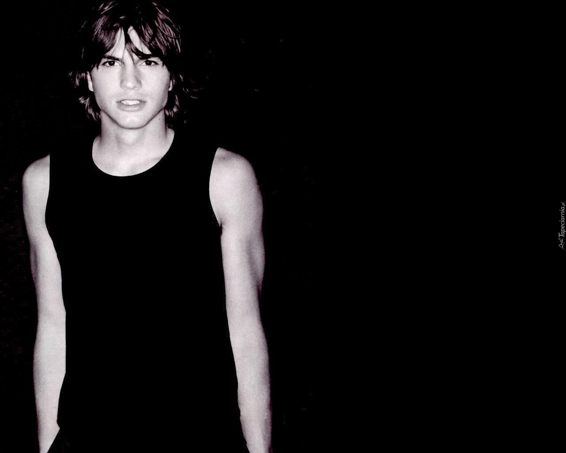Ashton Kutcher,ciemne, włosy