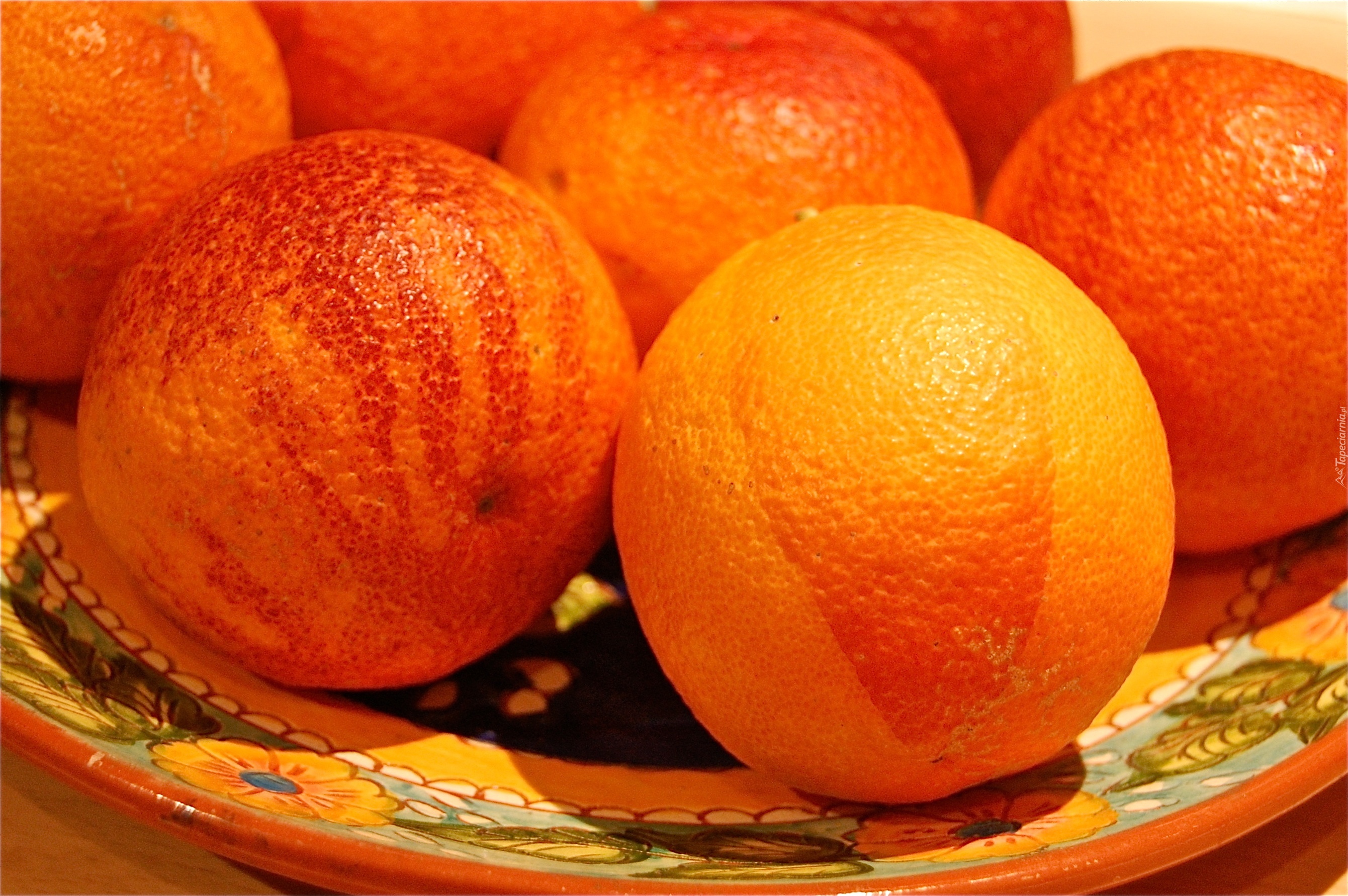 Pomarańcze, Talerzyk