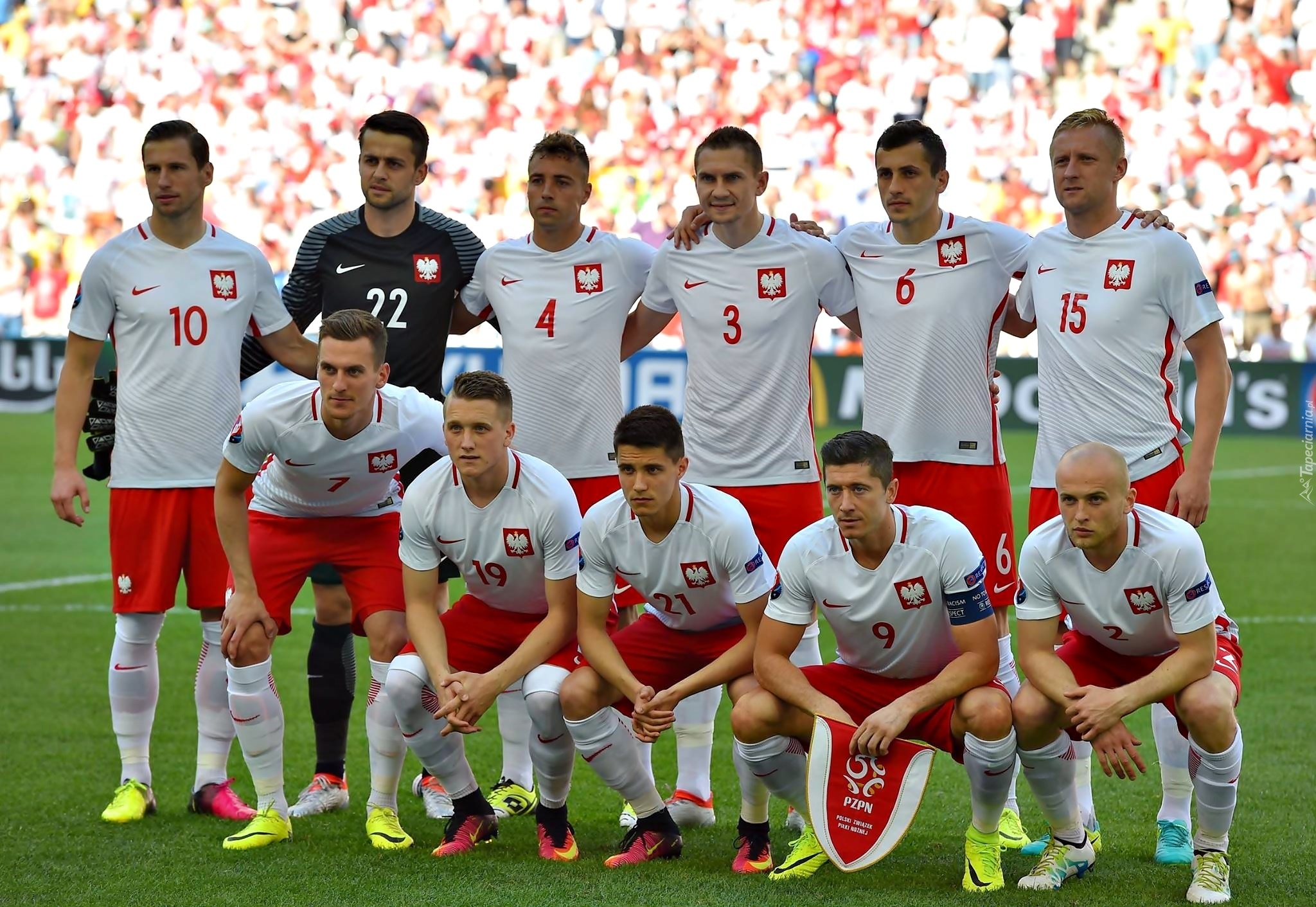 Euro 2016, Polska, Jedenastka