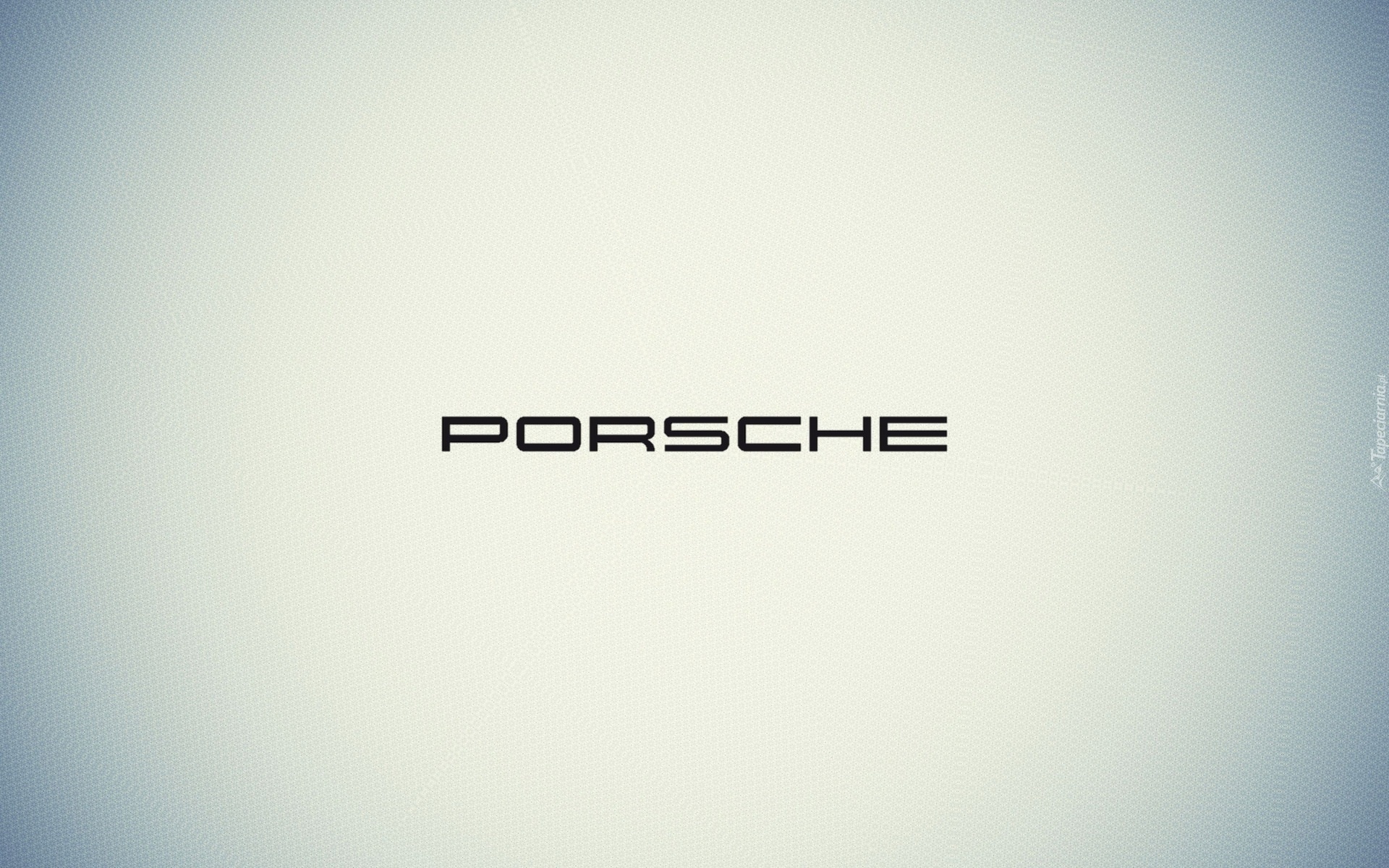 Porsche, Logo, Białe, Tło