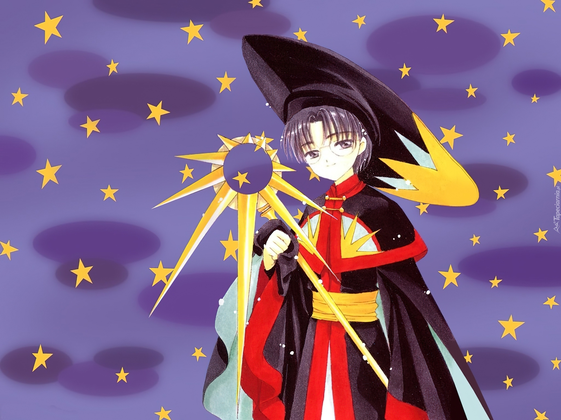 Cardcaptor Sakura, gwiazdy, postać, płaszcz