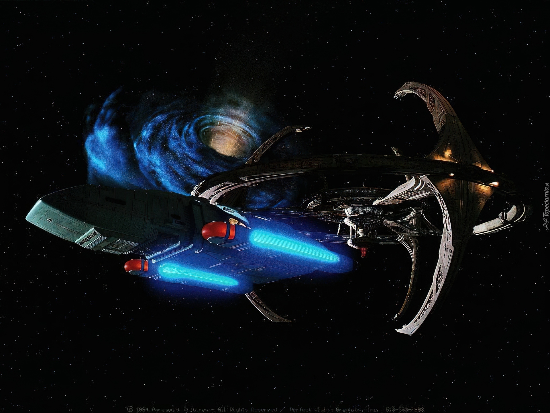 Star Trek Stacja kosmiczna, Star Trek Deep Space Nine, Statek kosmiczny