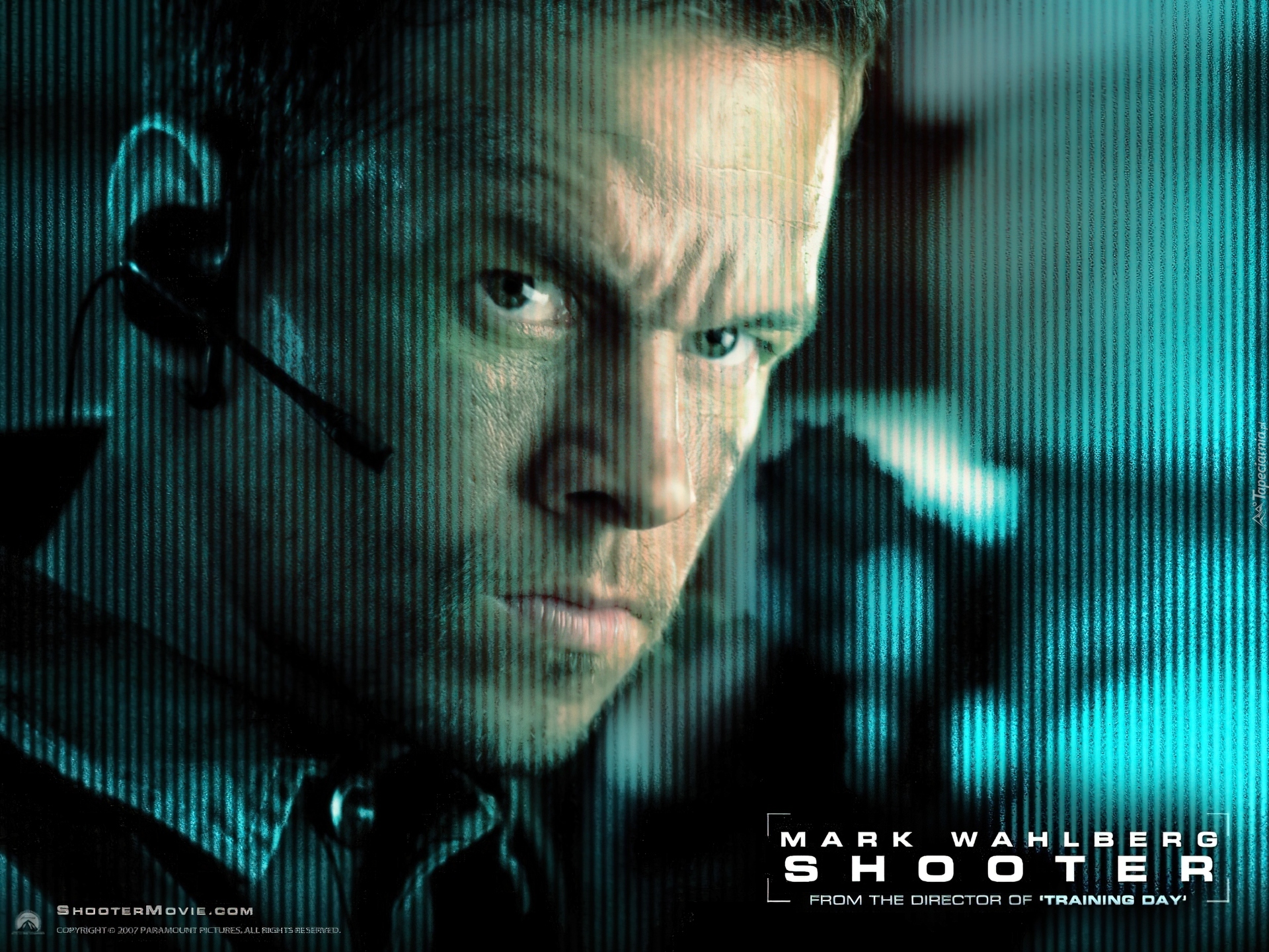 Film, Shooter, Aktor, Mark Wahlberg, twarz, mikrofon