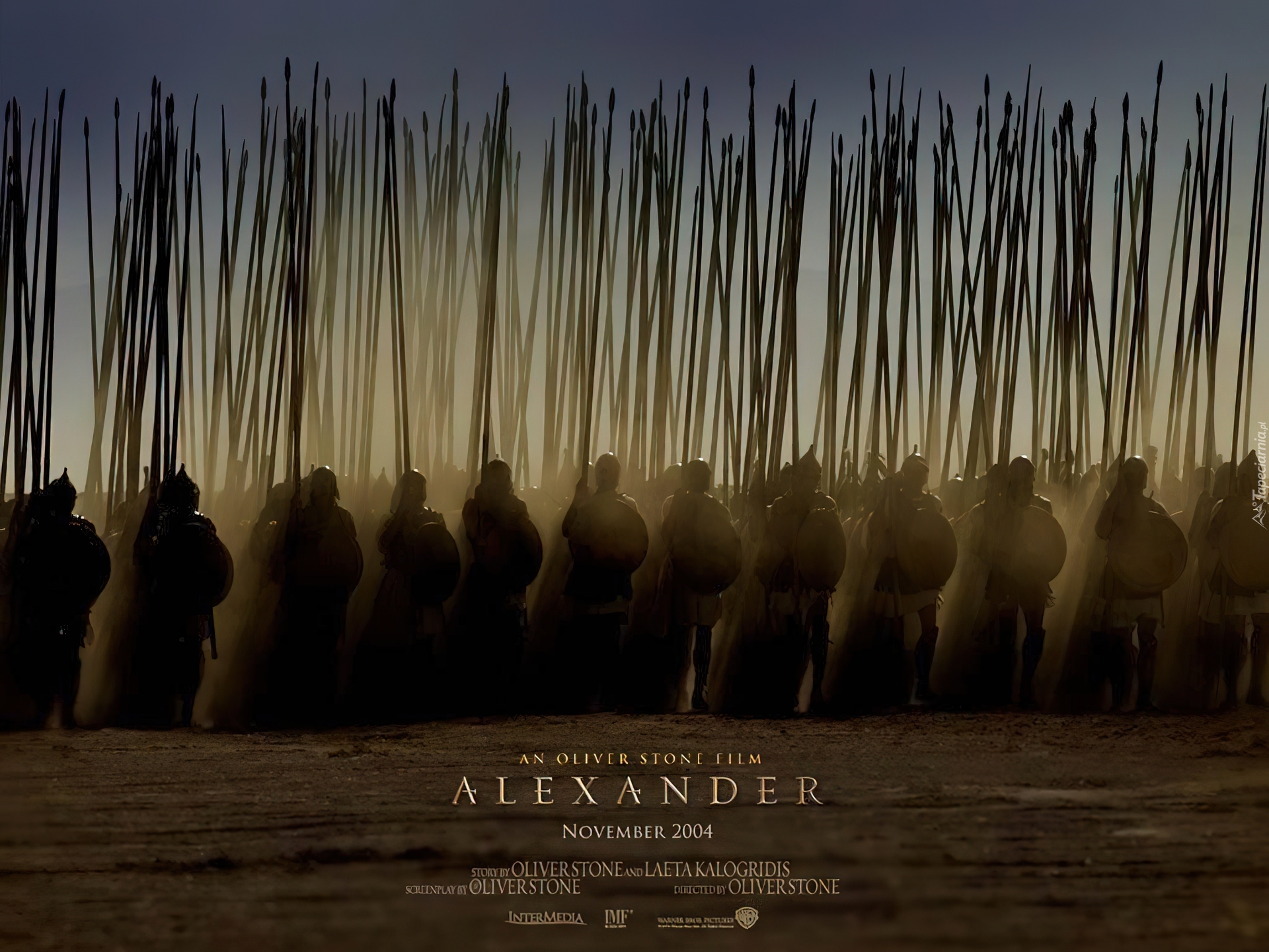 Alexander, armia, dzidy