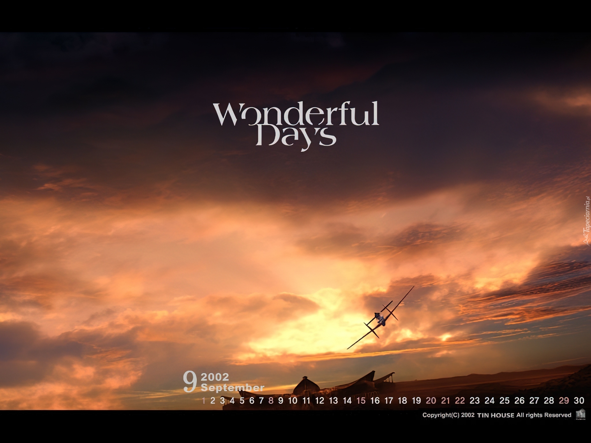 Wonderful Days, Manga Anime, niebo, samolot