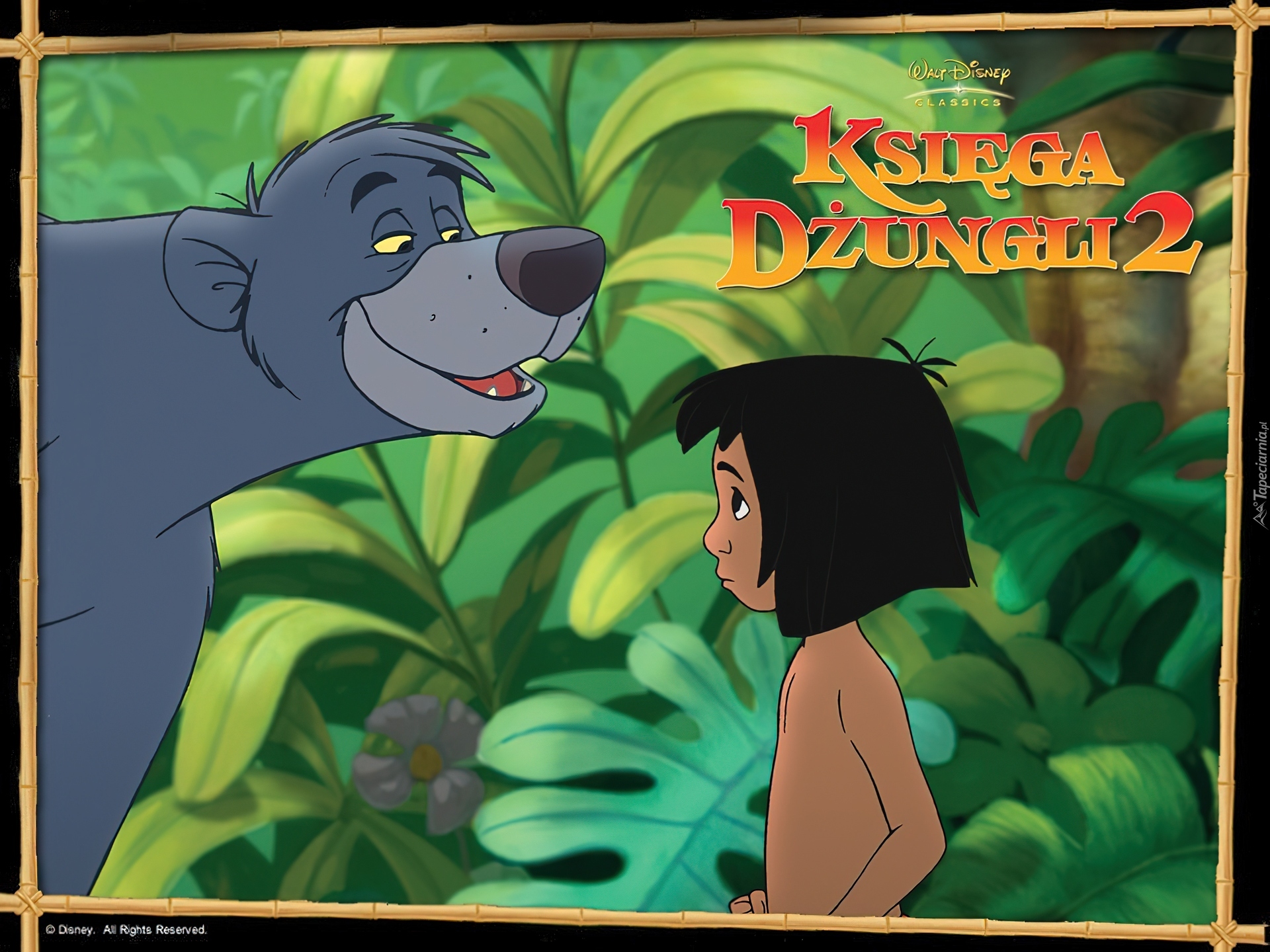 Księga Dżungli 2, The Jungle Book 2, chłopiec, niedźwiedź