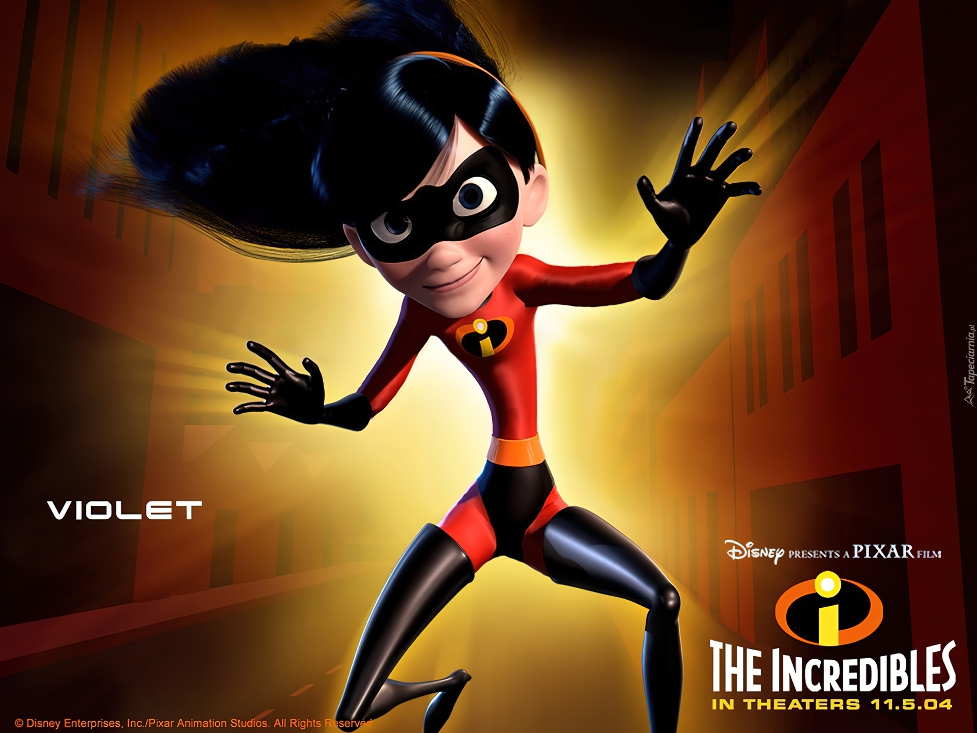 Violet, Iniemamocni, The Incredibles