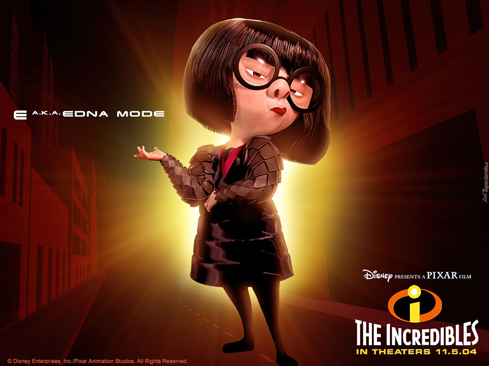 Edna, Iniemamocni, The Incredibles