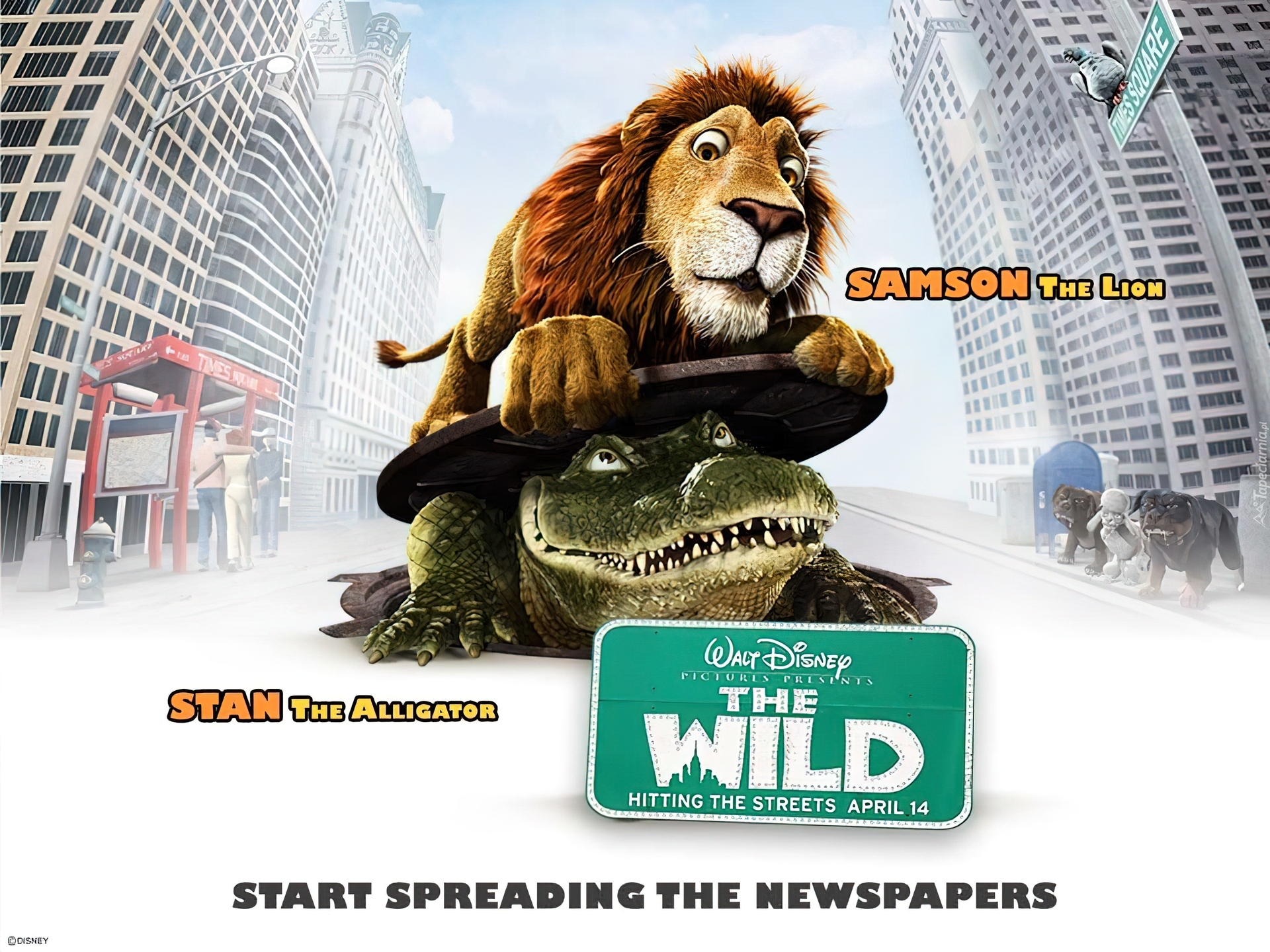 Sam, Stan, Film animowany, Dżungla, The Wild