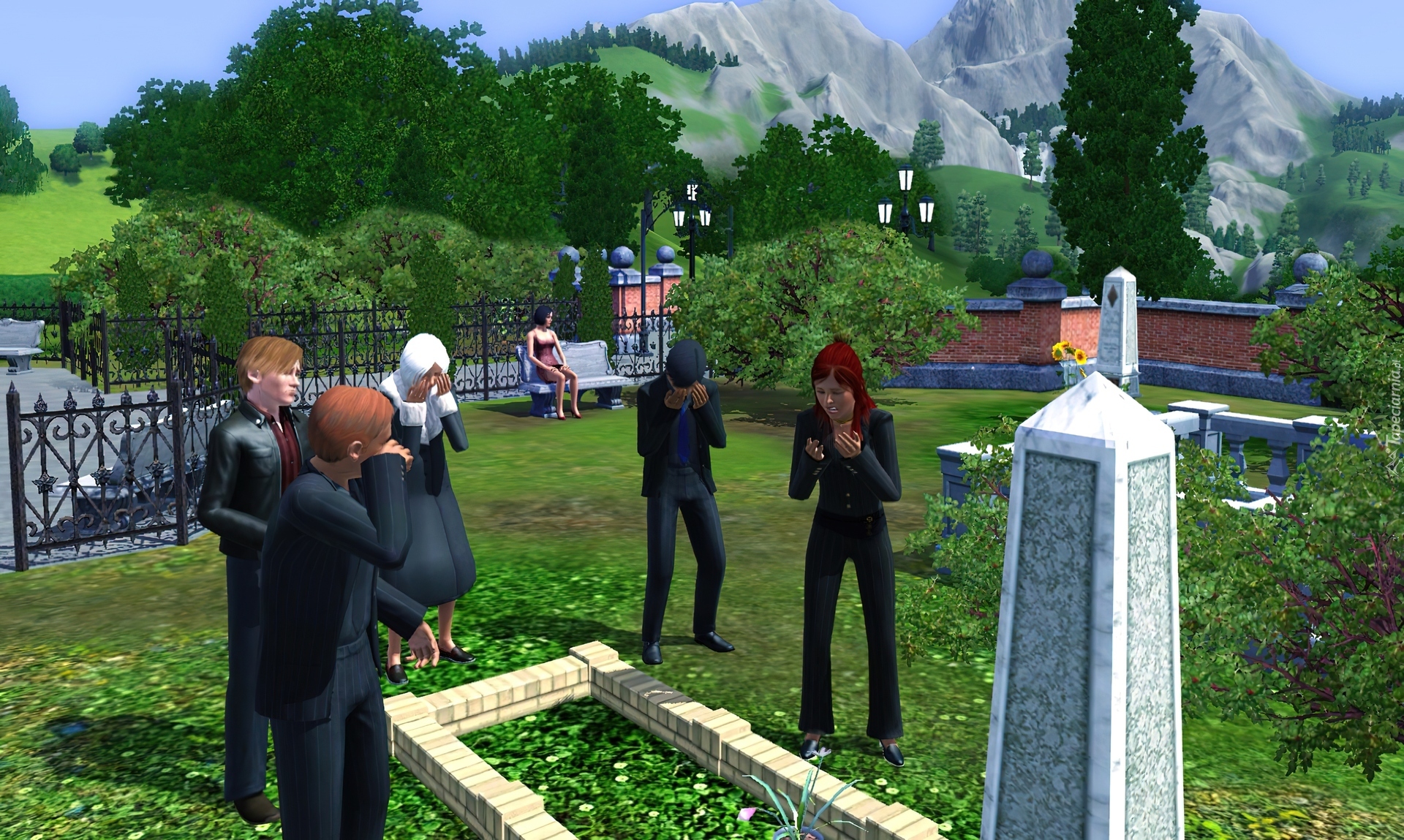The Sims 3, Pogrzeb