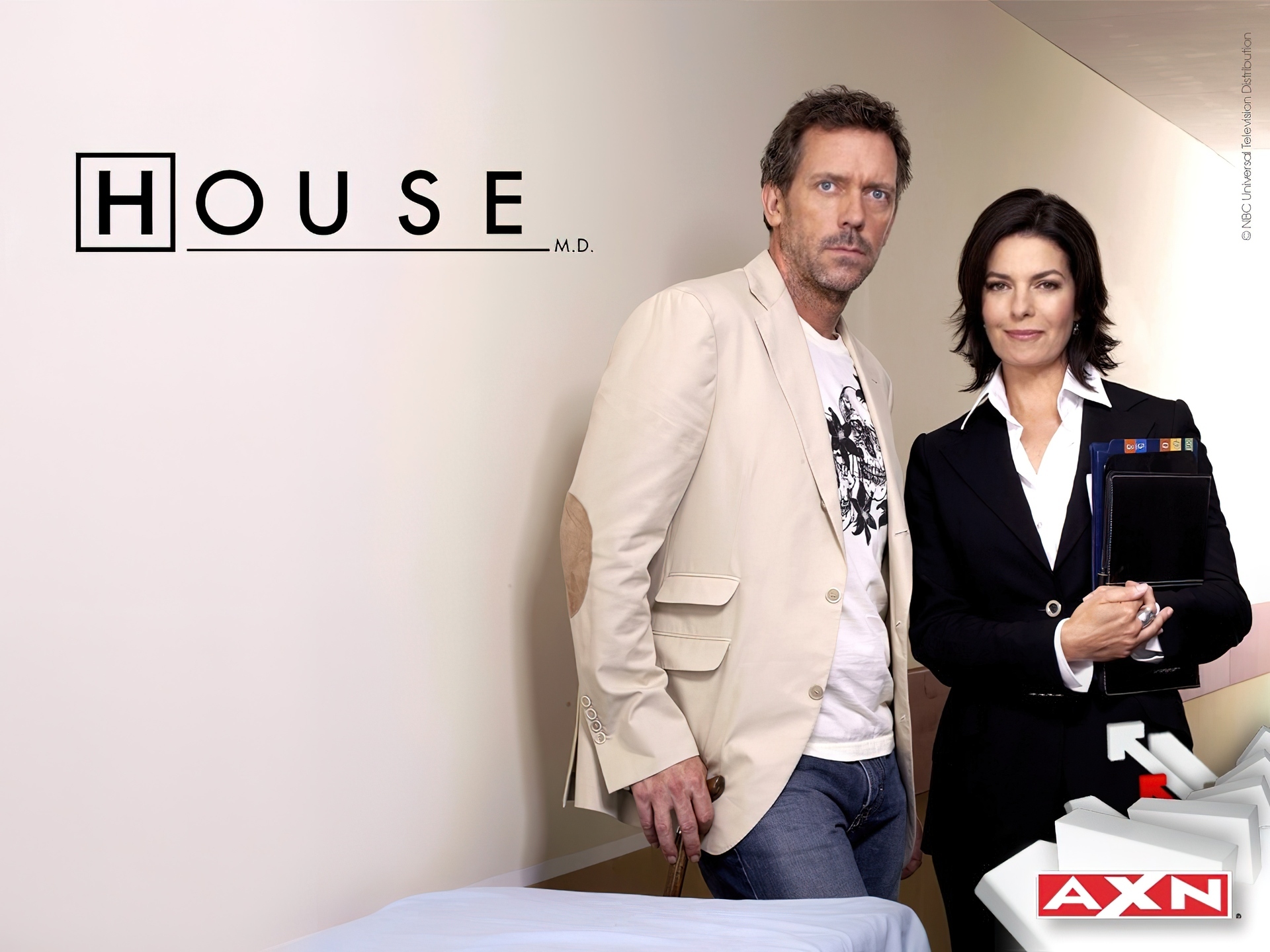 Dr. House, Hugh Laurie, Sela Ward