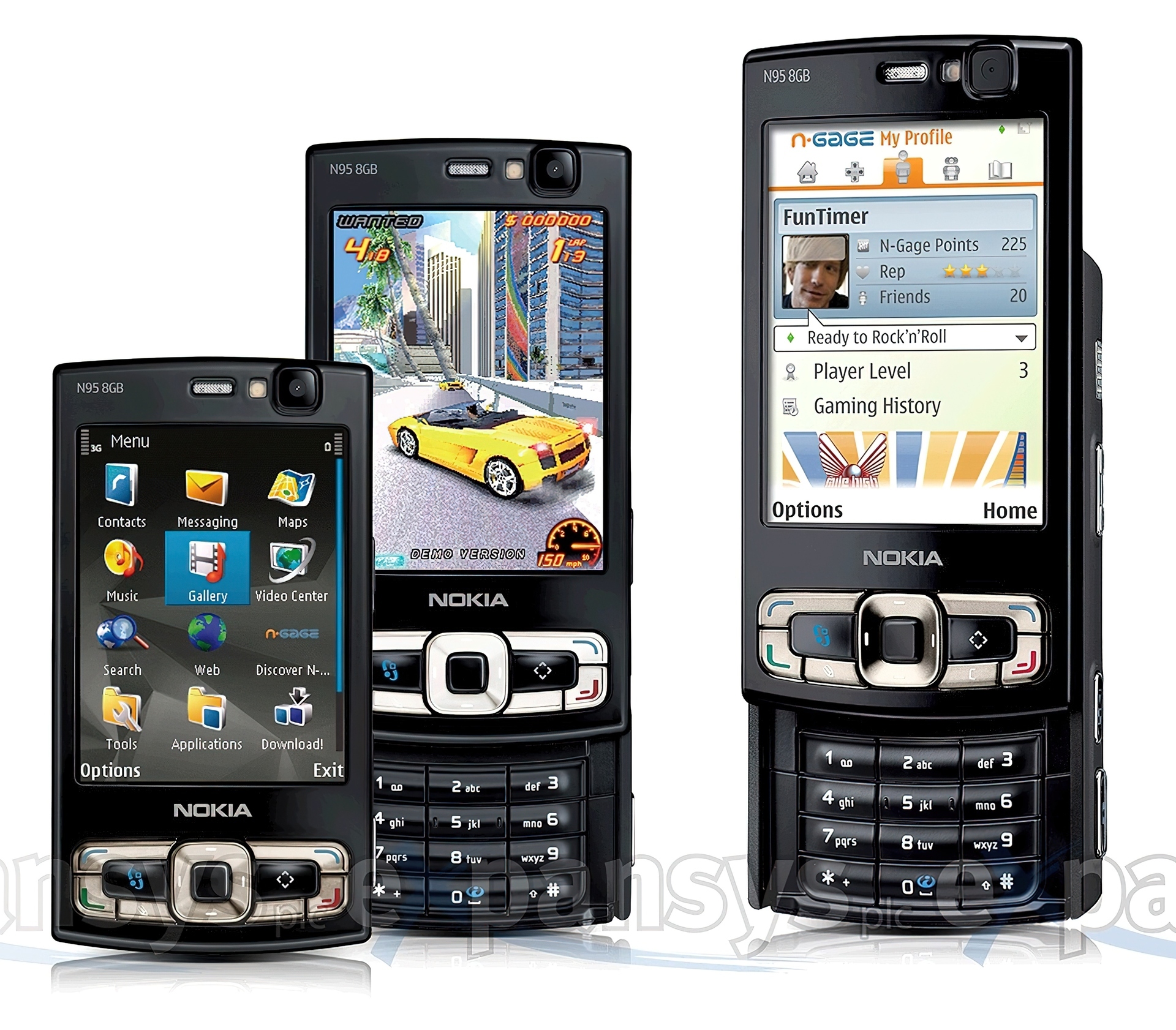 Czarna, Nokia N95, 8GB