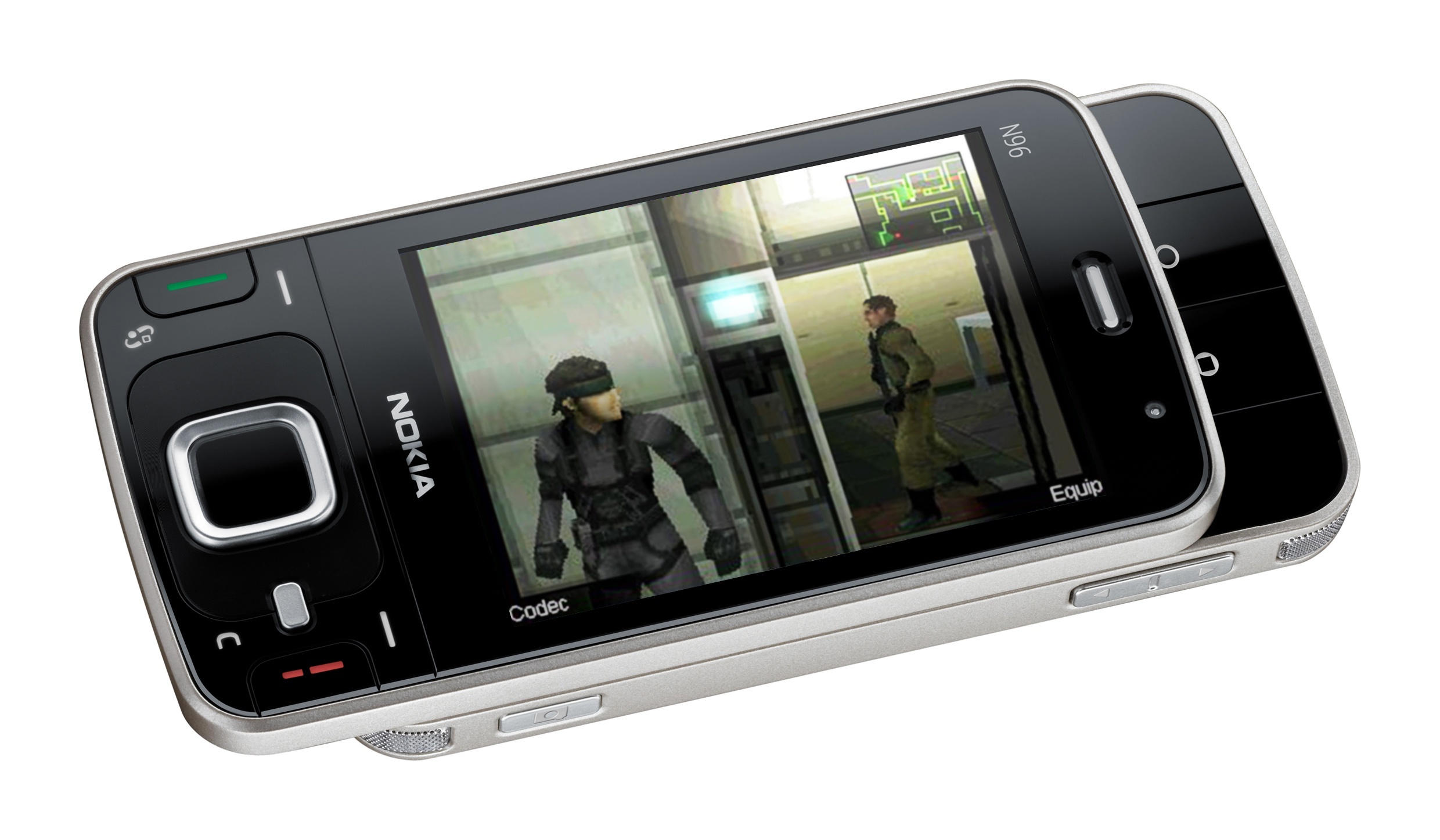 Nokia N96, Wyświetlacz, Gry