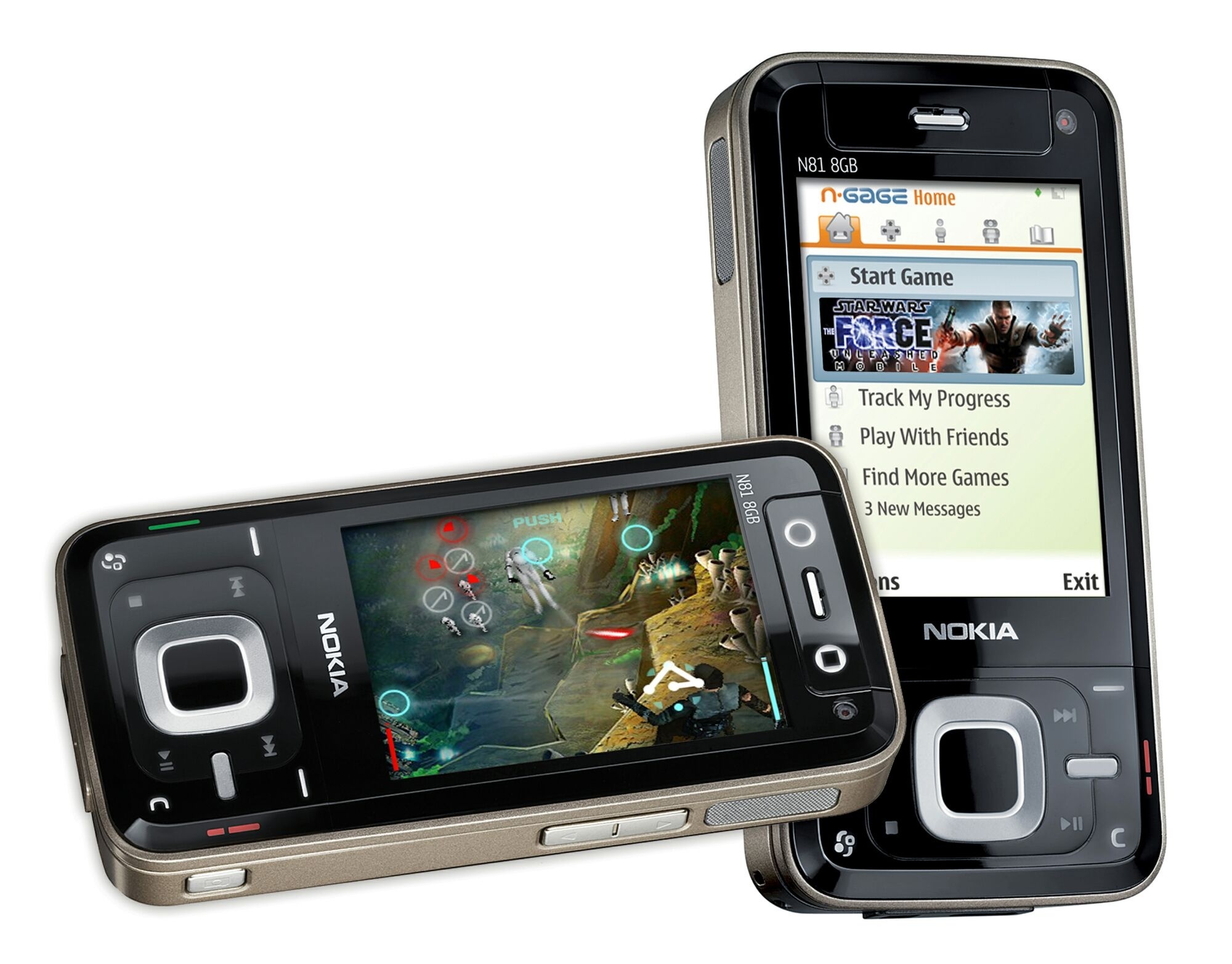 Nokia N81, Czarna, Star, Wars