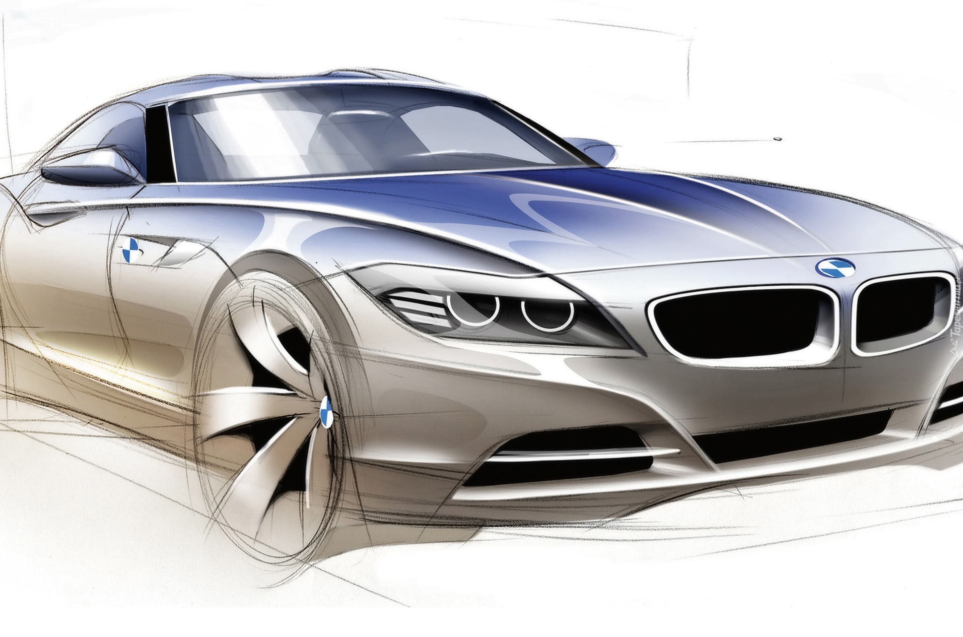 Szkic, BMW Seria Z4, Projekt