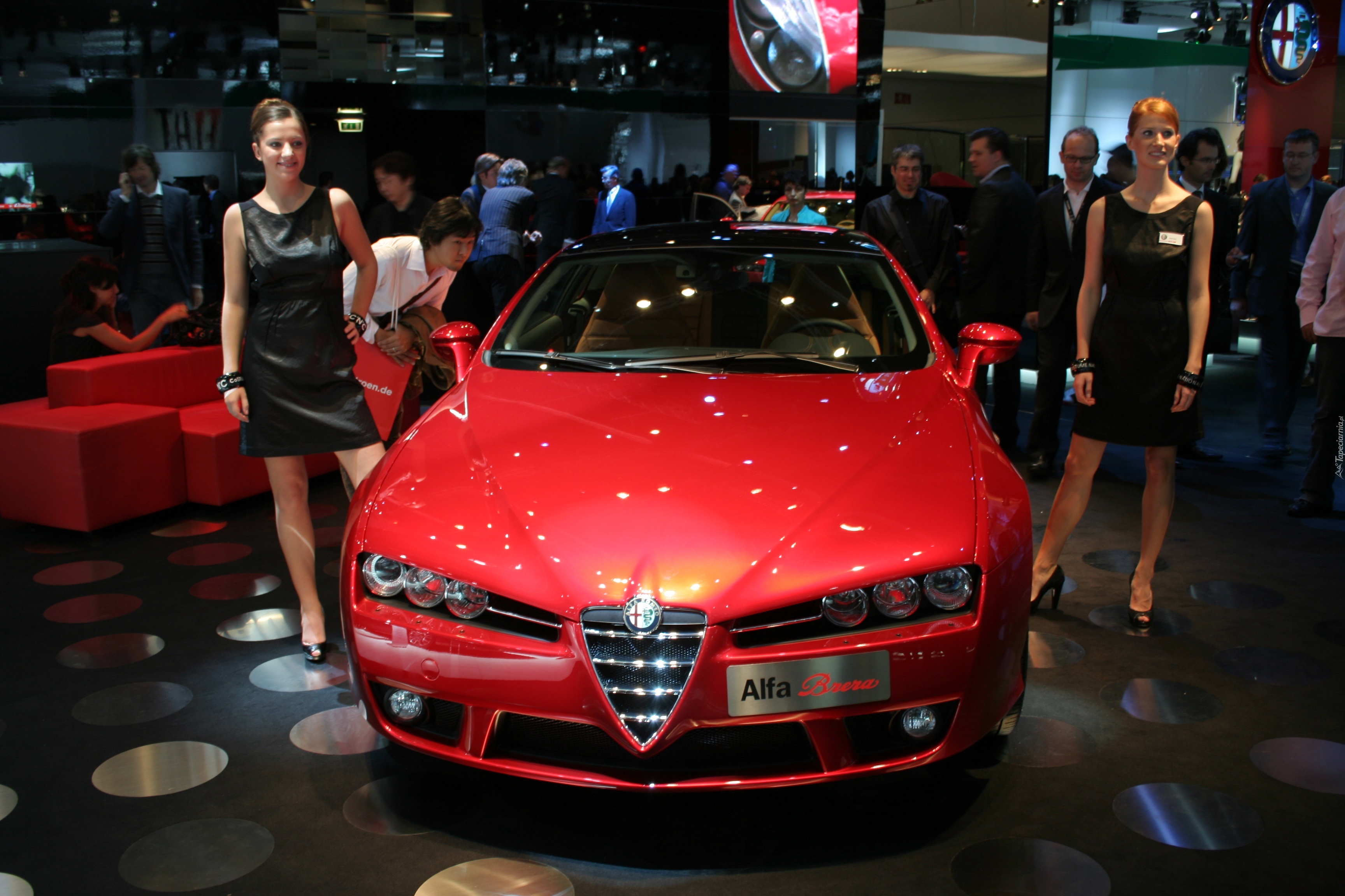 Prezentacja, Alfa Romeo Brera, Modelki