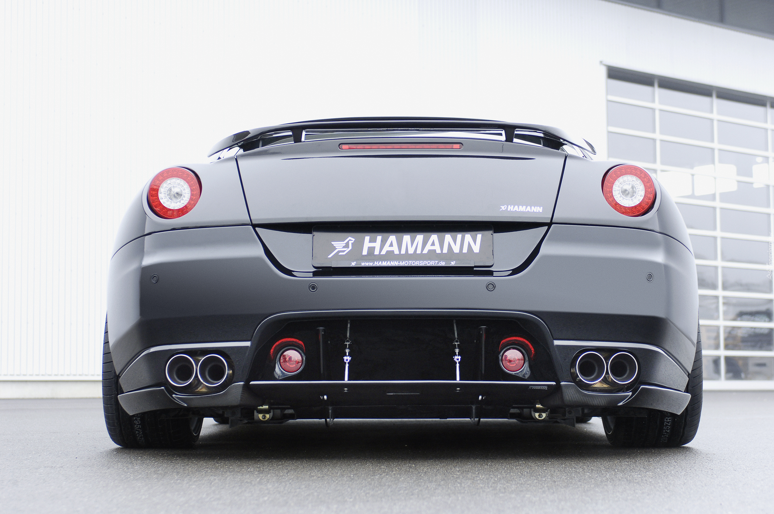 Tył, Ferrari 599, Hamann, Wydech