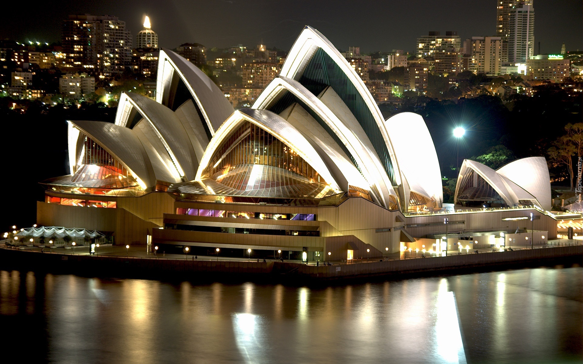 Australia, Sydney, Sydney Opera House, Noc