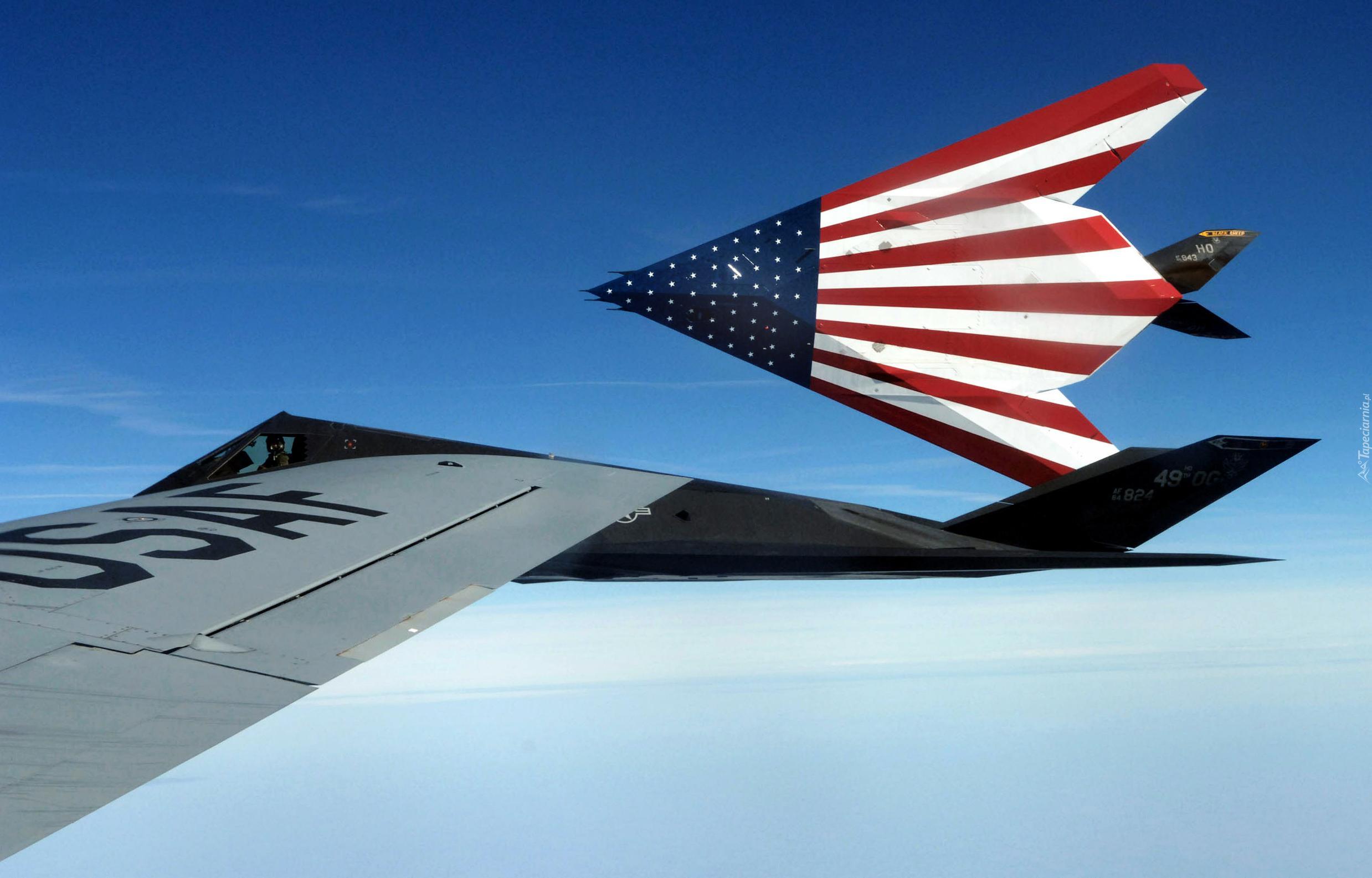 F-117 Nighthawk, Flaga, USA