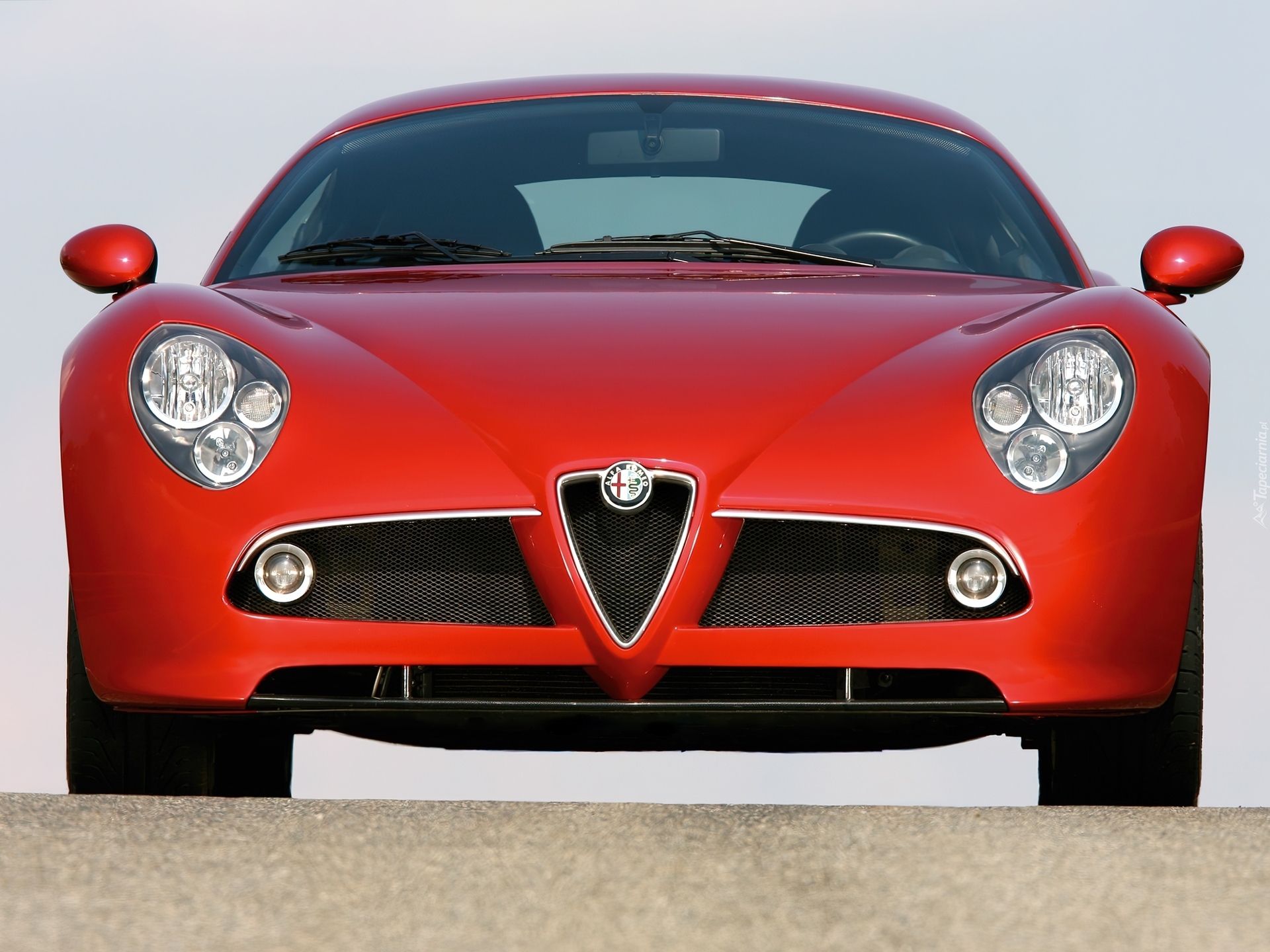Przód, Alfa Romeo 8C