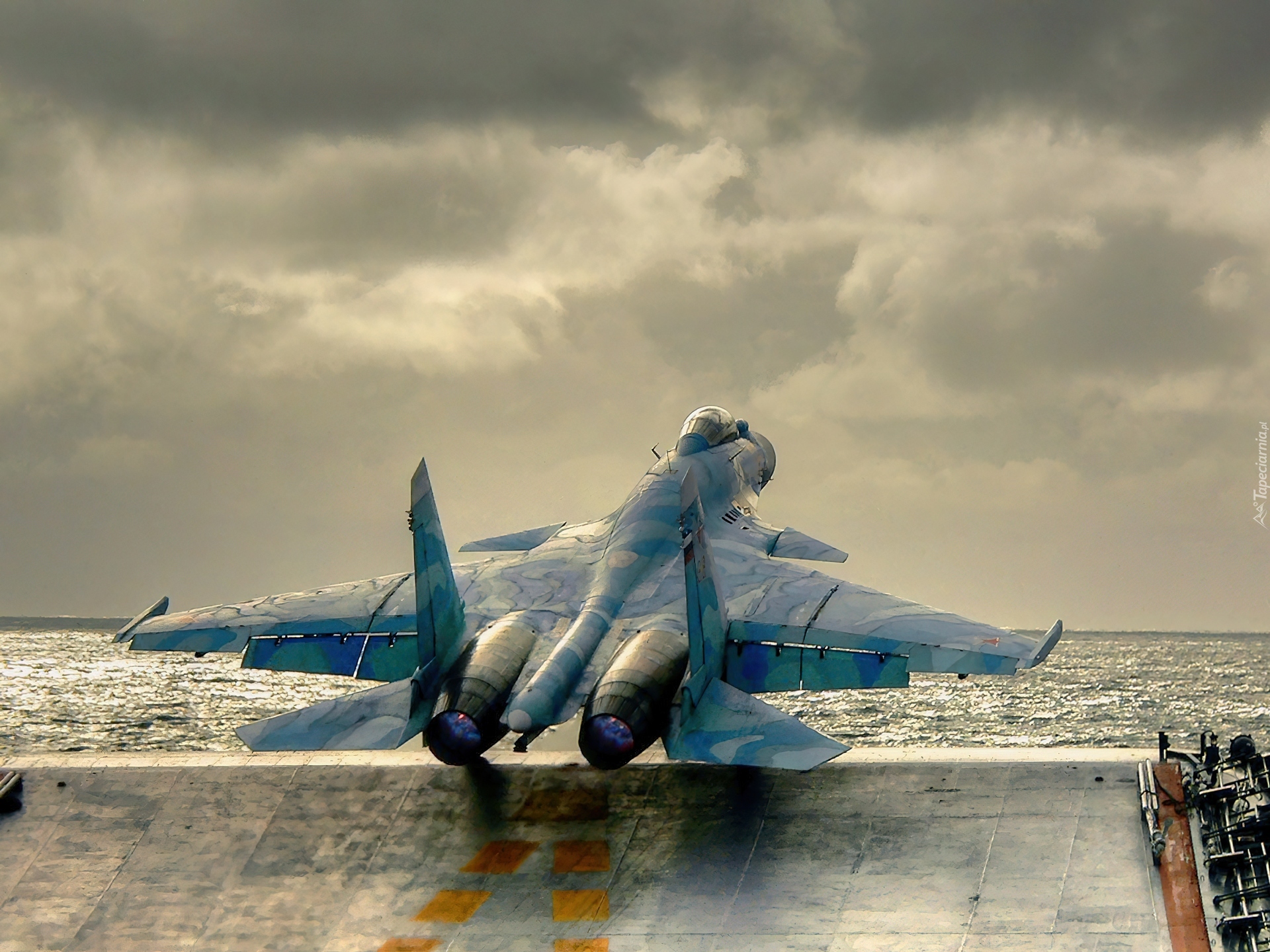 Start, Z, Lotniskowca, SU-33 Flanker