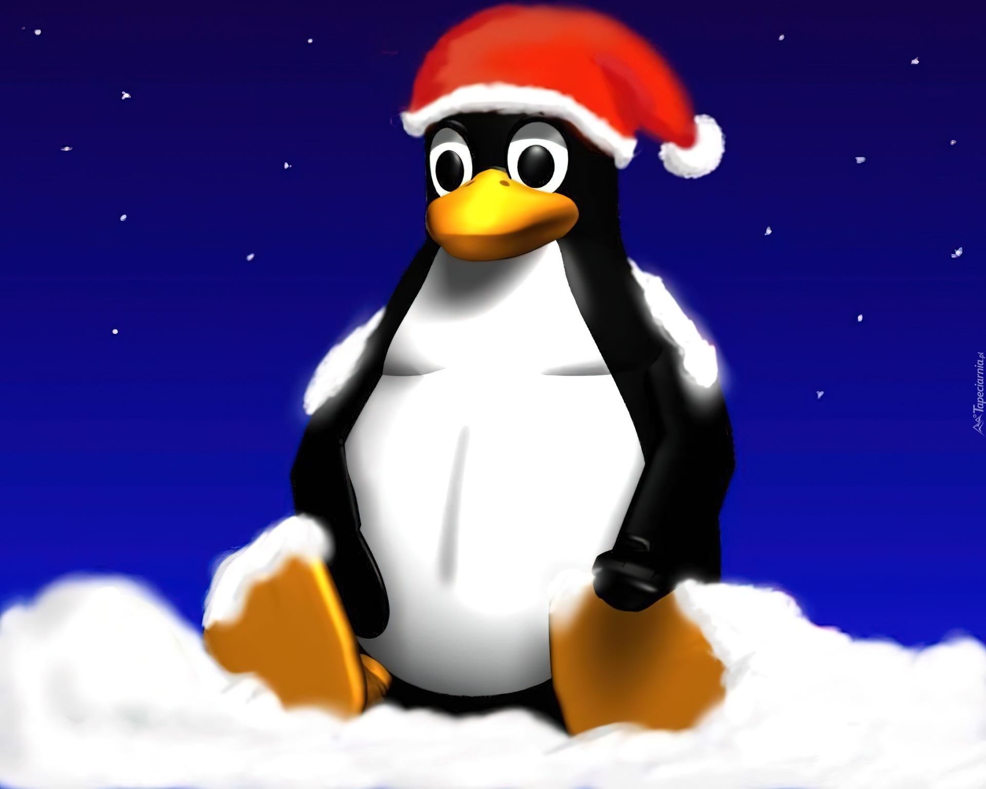 Pingwin, Linux, Święta