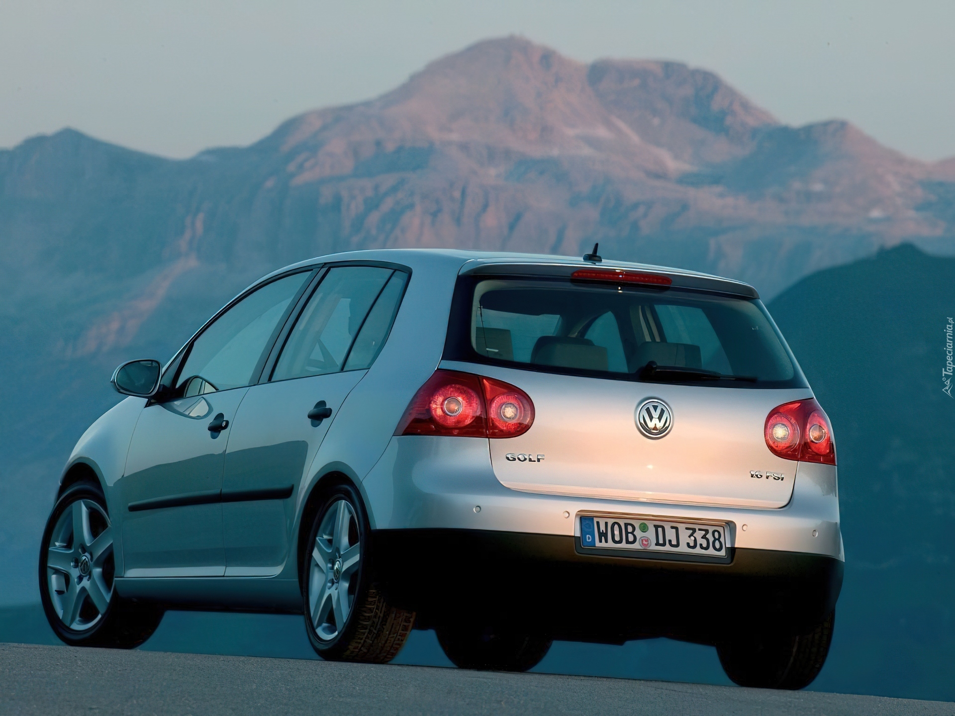 Volkswagen Golf 5, Srebrny