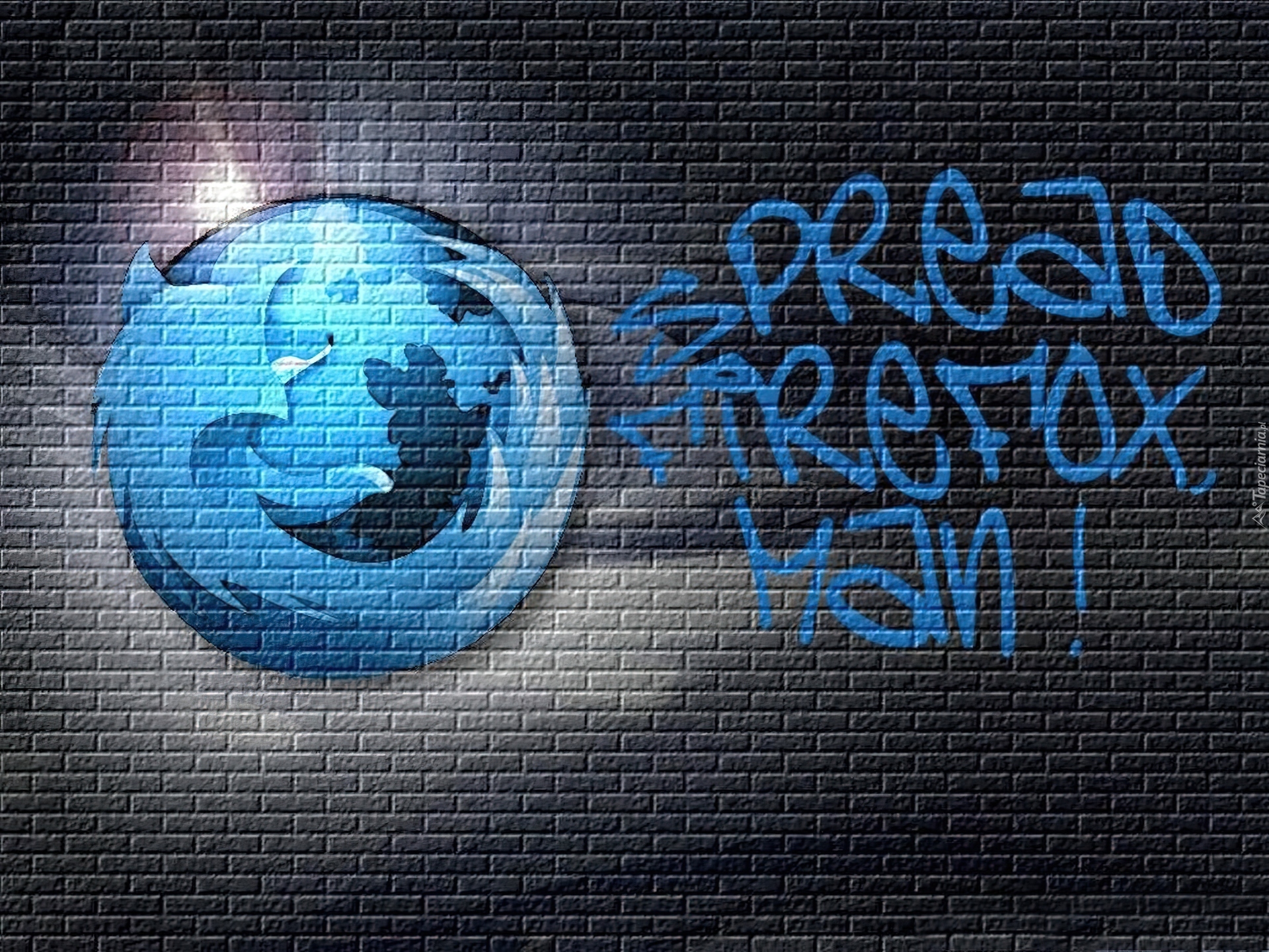 Firefox, Logo, Graffiti