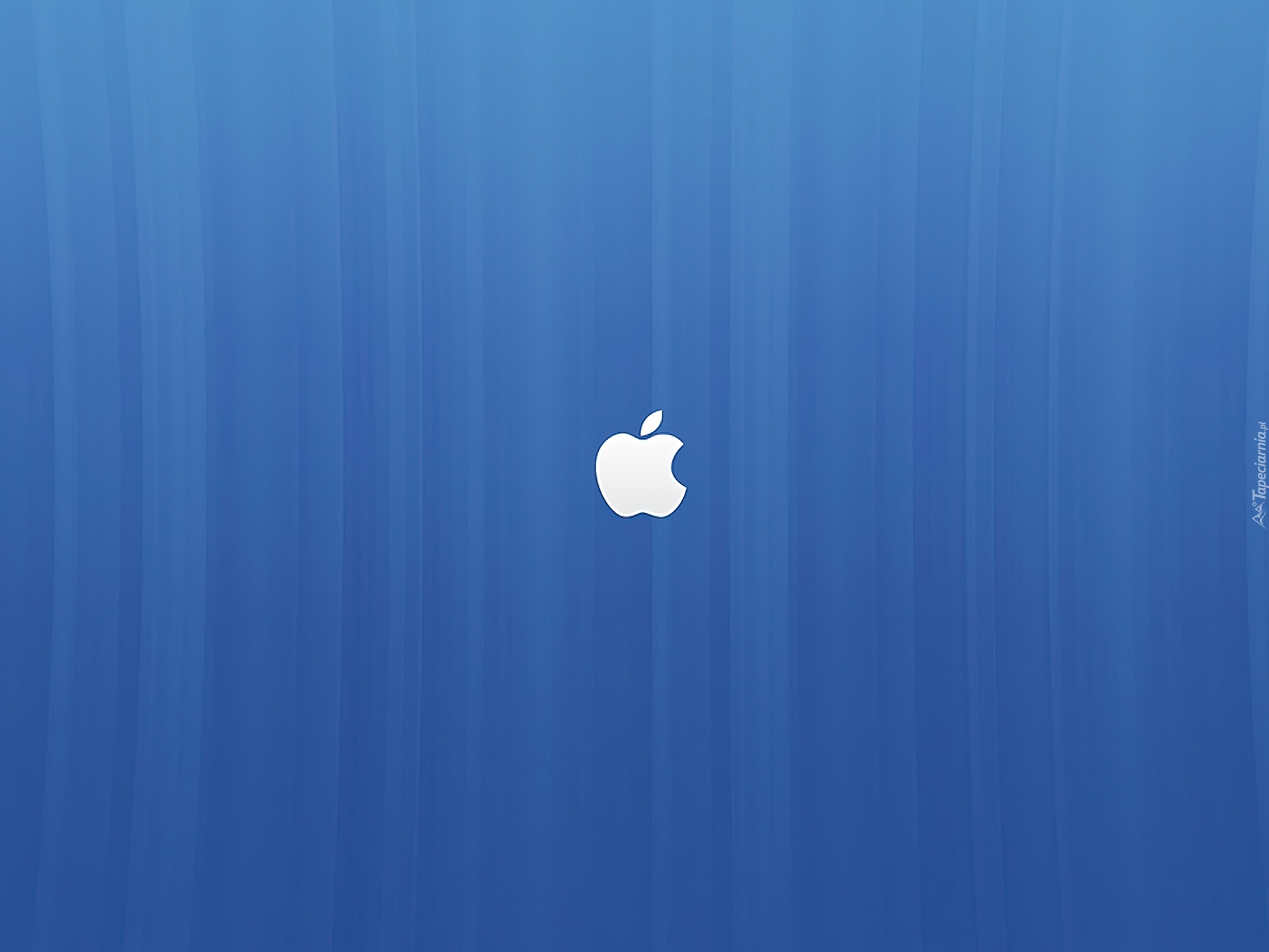 Logo, Apple, Hardware, Tło, Niebieskie